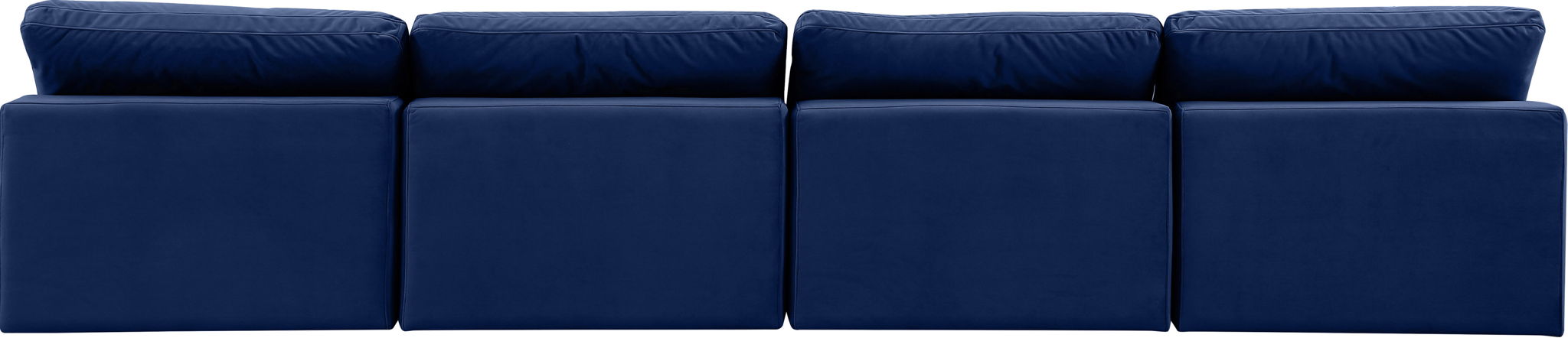 Comfy - Velvet Modular Armless Sofa 4 Seats - Urban Living Furniture (Los Angeles, CA)
