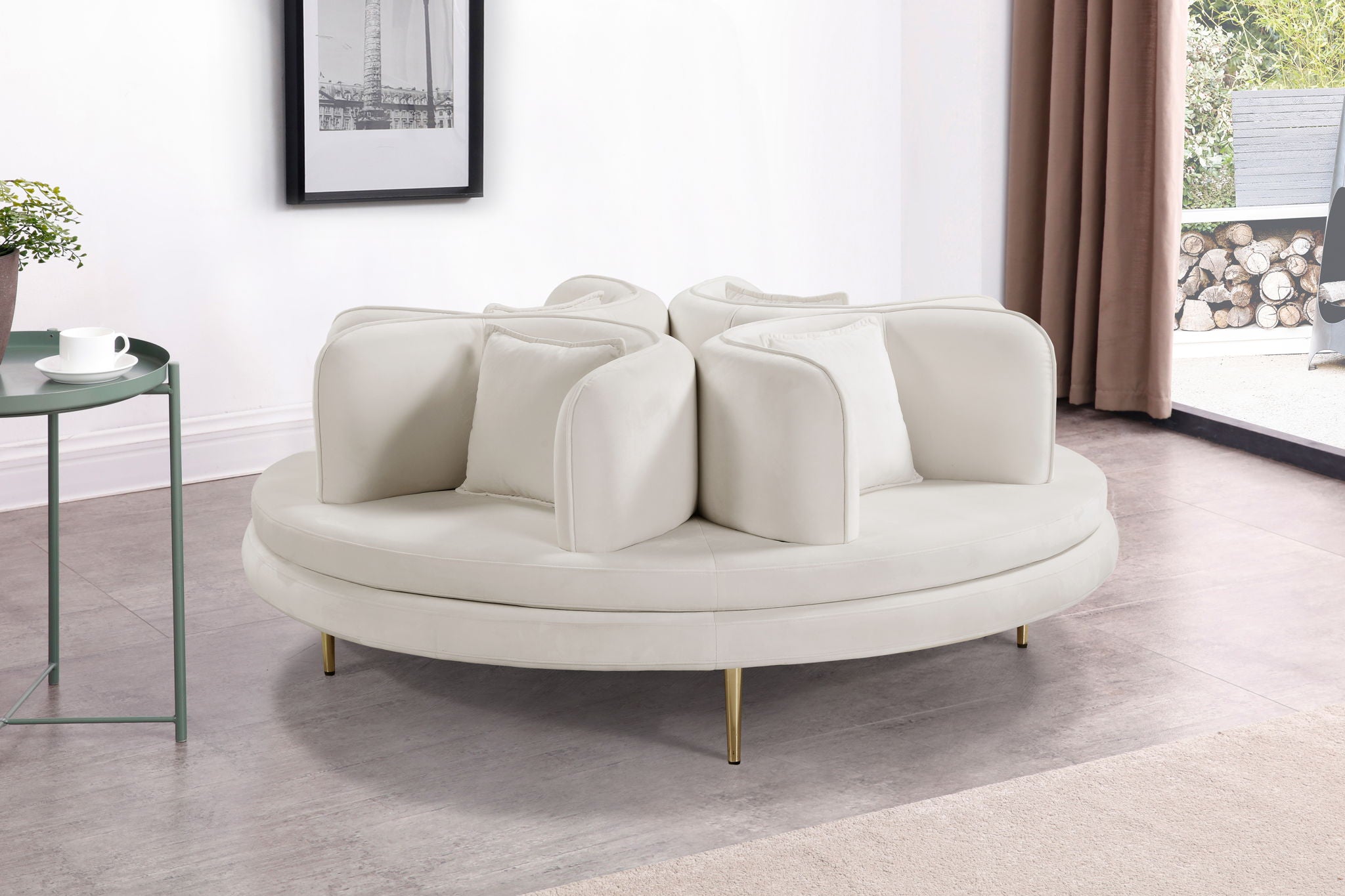 Circlet - Round Sofa Settee - Urban Living Furniture (Los Angeles, CA)