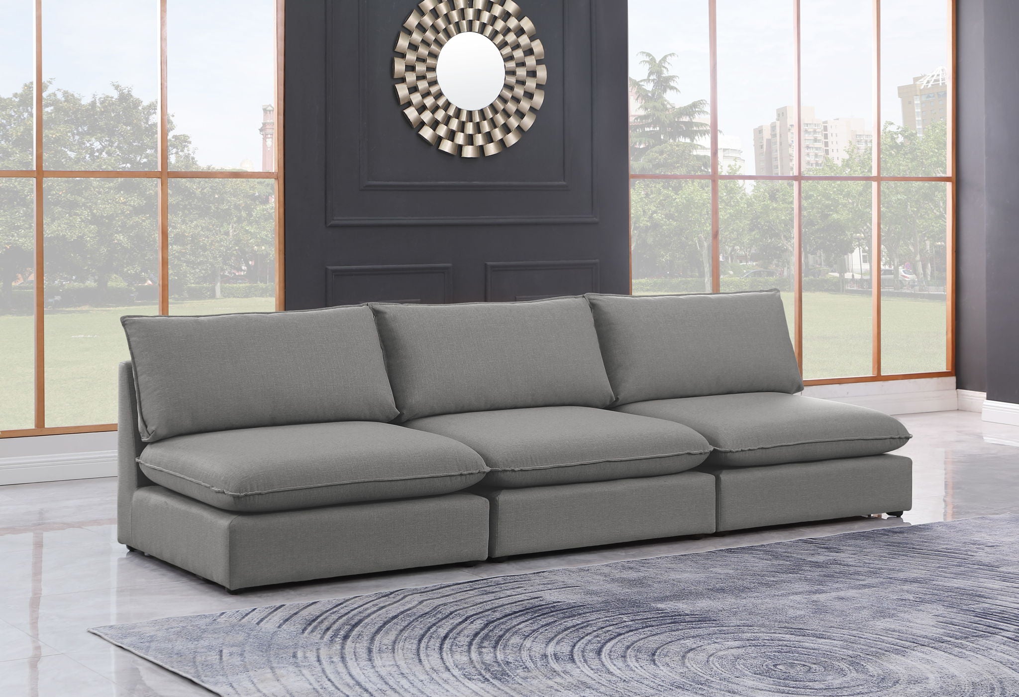Mackenzie - Modular Sofa Armless - 3 Seats - Urban Living Furniture (Los Angeles, CA)