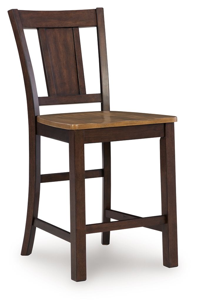 Rylandeen - Barstool (Set of 2) - Light Brown / Dark Brown - Urban Living Furniture (Los Angeles, CA)