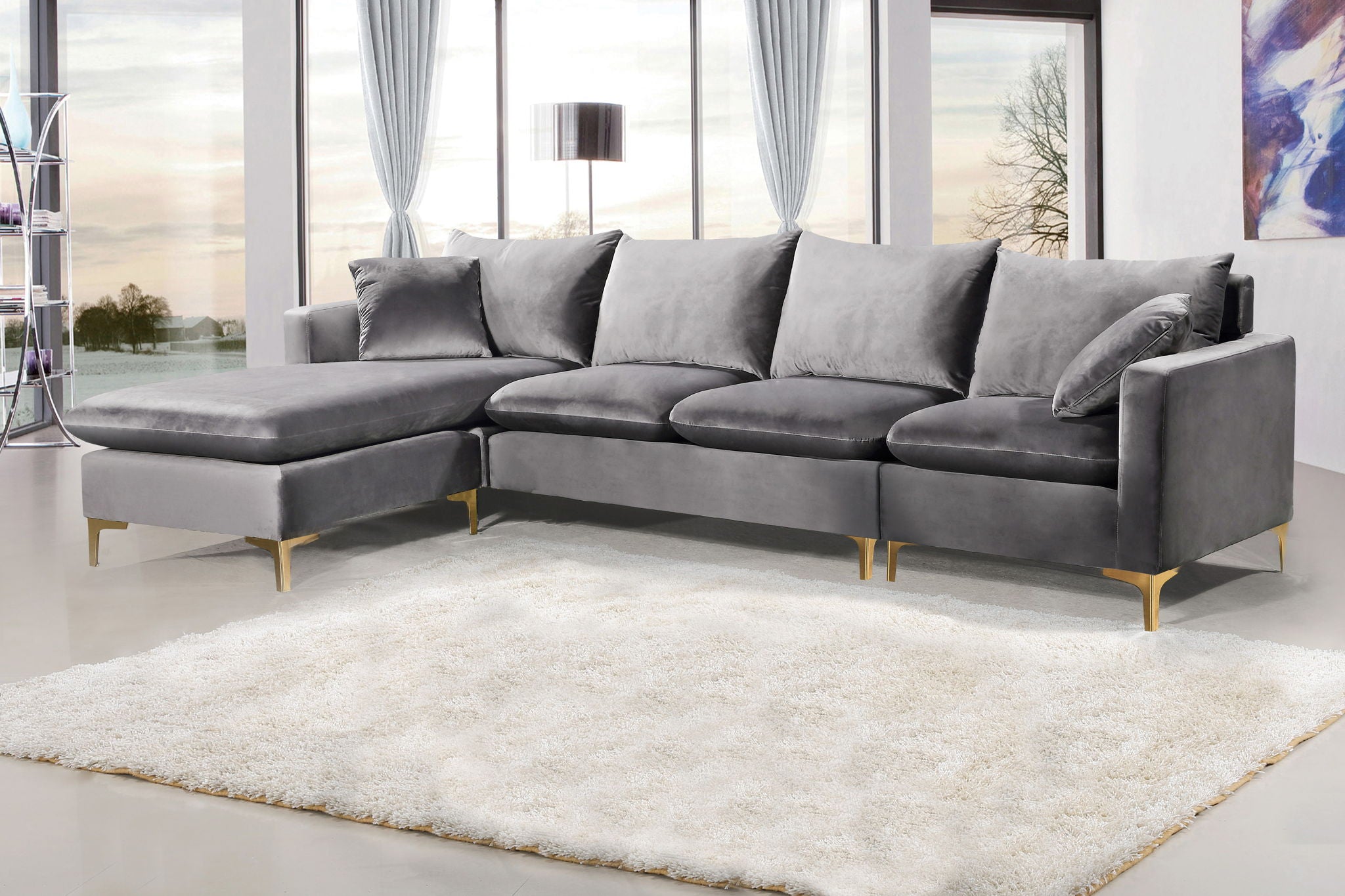 Naomi - Reversible Sectional - Urban Living Furniture (Los Angeles, CA)
