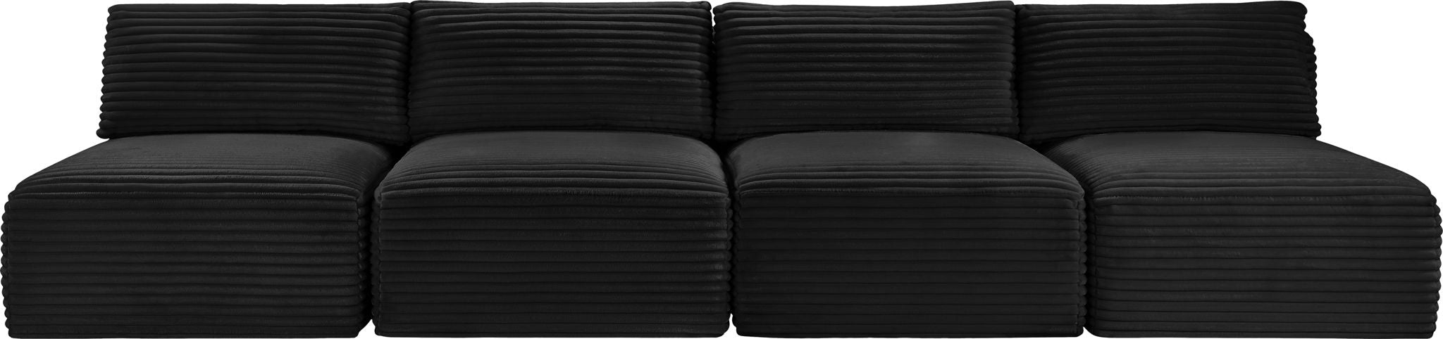 Shaggy - 4 Seat Modular Armless Sofa - Urban Living Furniture (Los Angeles, CA)