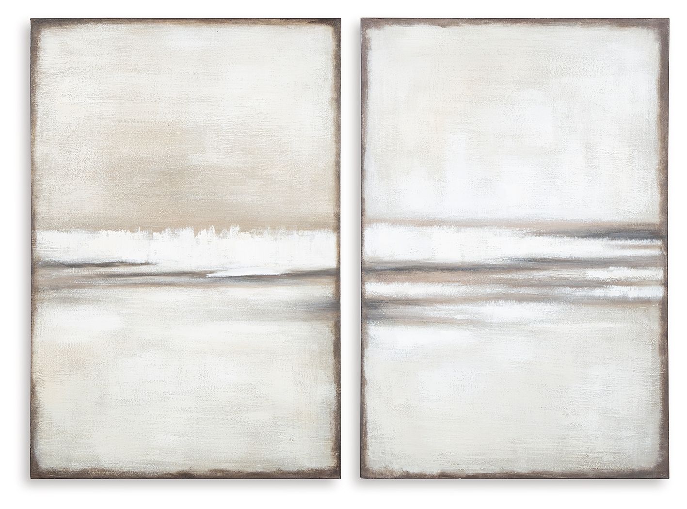 Brockdunn - Tan / Brown - Wall Art Set (Set of 2) - Urban Living Furniture (Los Angeles, CA)