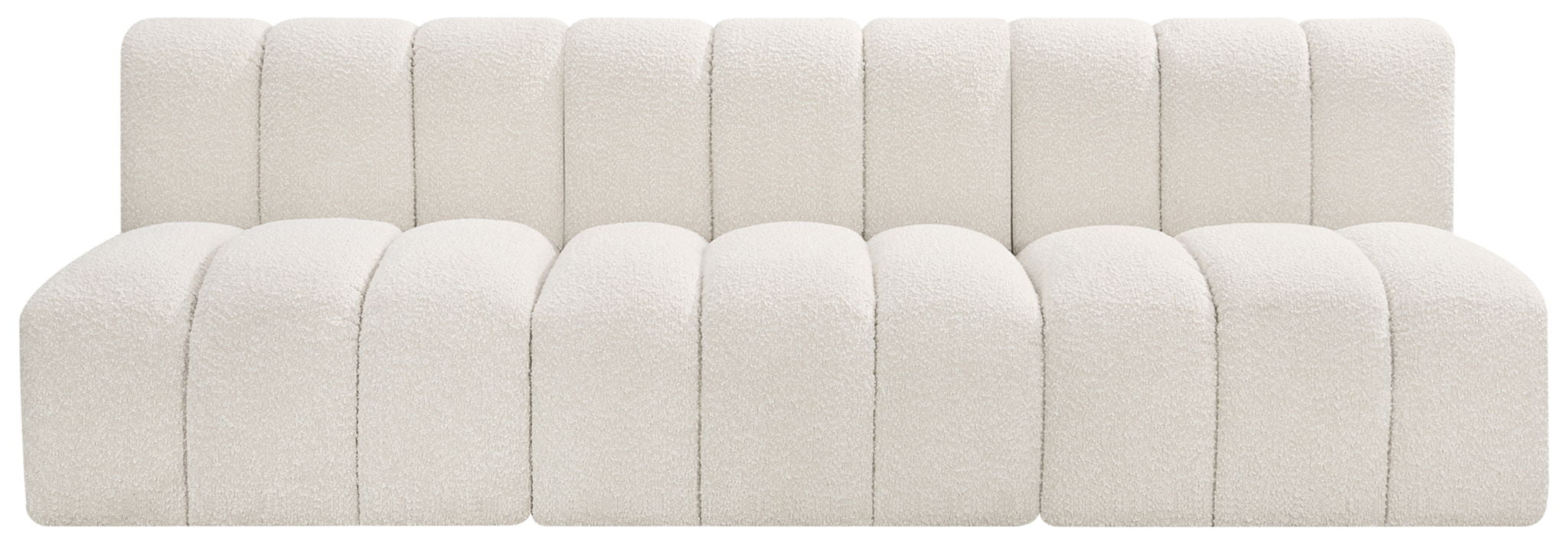 Arc - Boucle Fabric 3 Seats Modular Sofa - Urban Living Furniture (Los Angeles, CA)