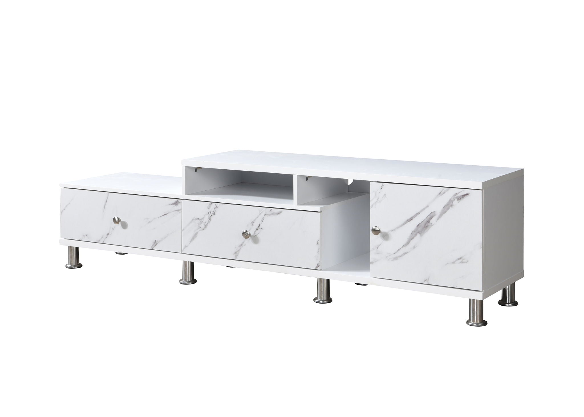 Tessa - TV Stand - White - Urban Living Furniture (Los Angeles, CA)