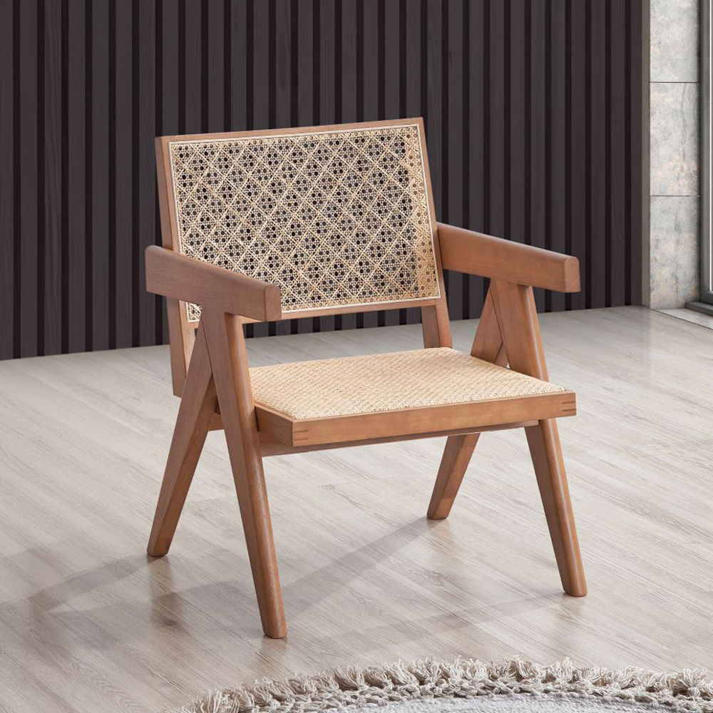 Velentina - Accent Chair - Rattan & Natural - Urban Living Furniture (Los Angeles, CA)