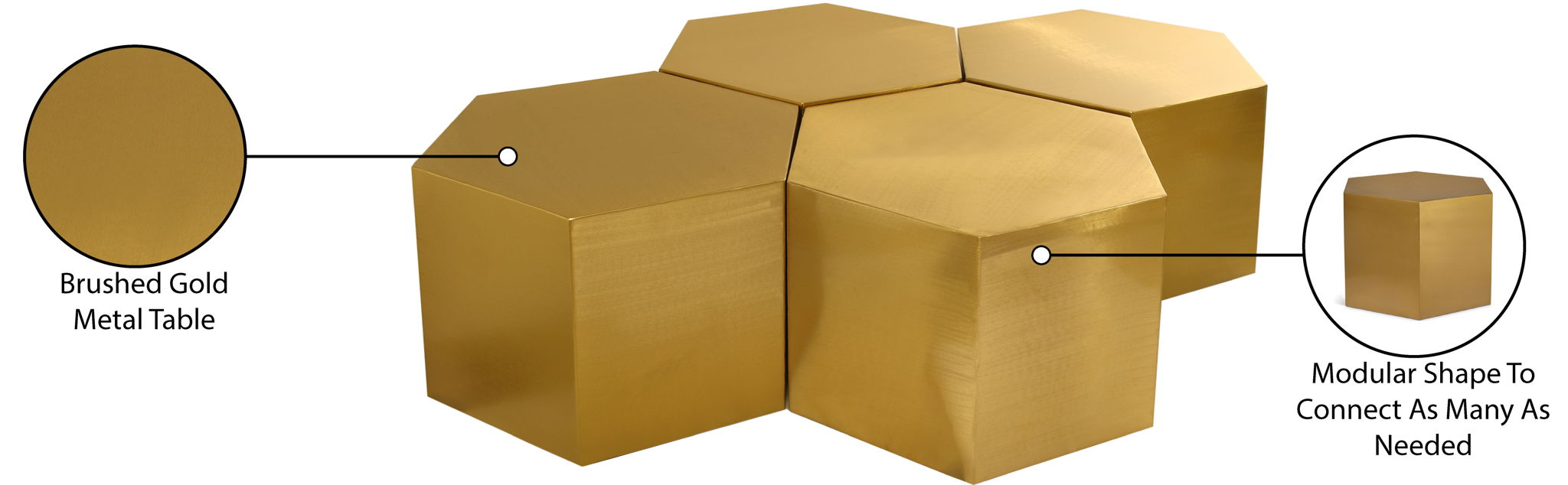 Hexagon - Coffee Table - Urban Living Furniture (Los Angeles, CA)
