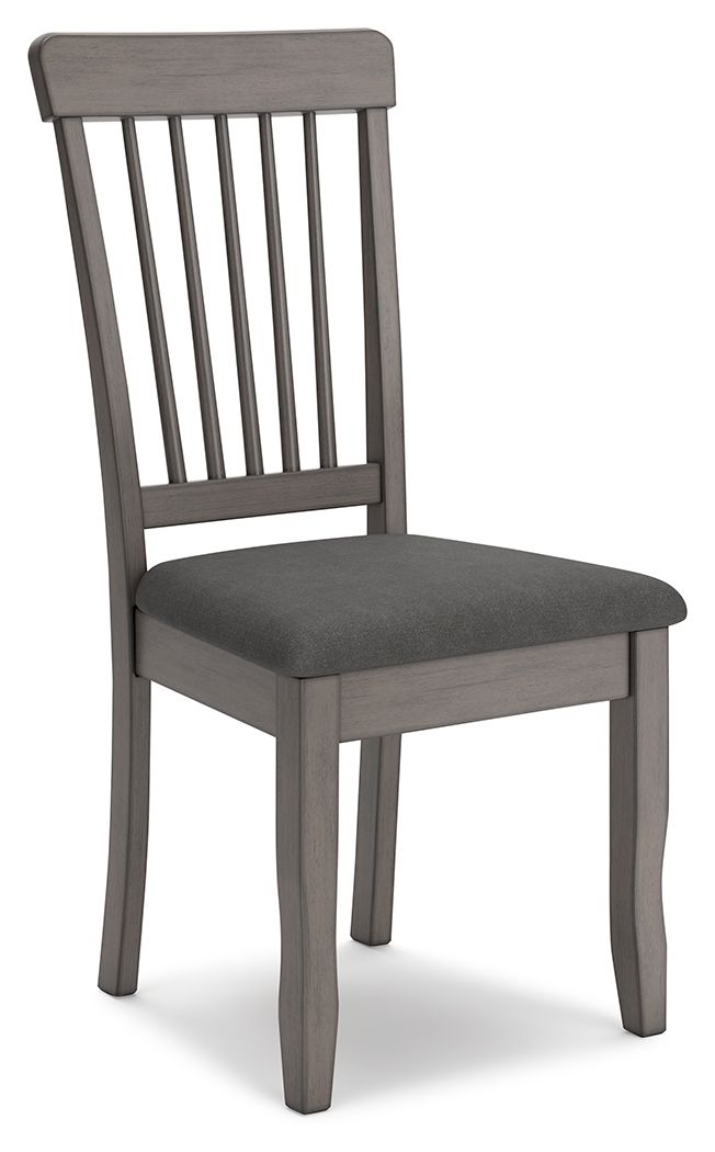Shullden - Gray - Dining Room Side Chair (Set of 2) - Urban Living Furniture (Los Angeles, CA)