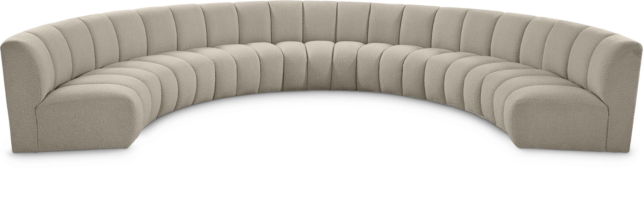 Infinity - 7 Piece Boucle Modular Sectional - Urban Living Furniture (Los Angeles, CA)