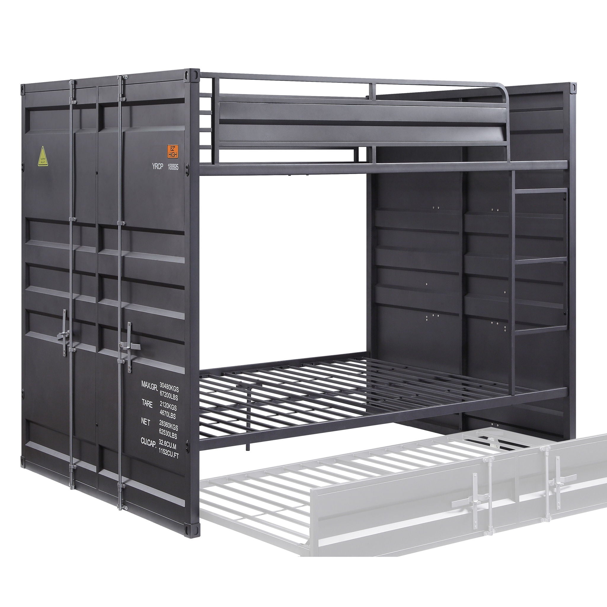 Cargo - Industrial - Bunk Bed - Urban Living Furniture (Los Angeles, CA)