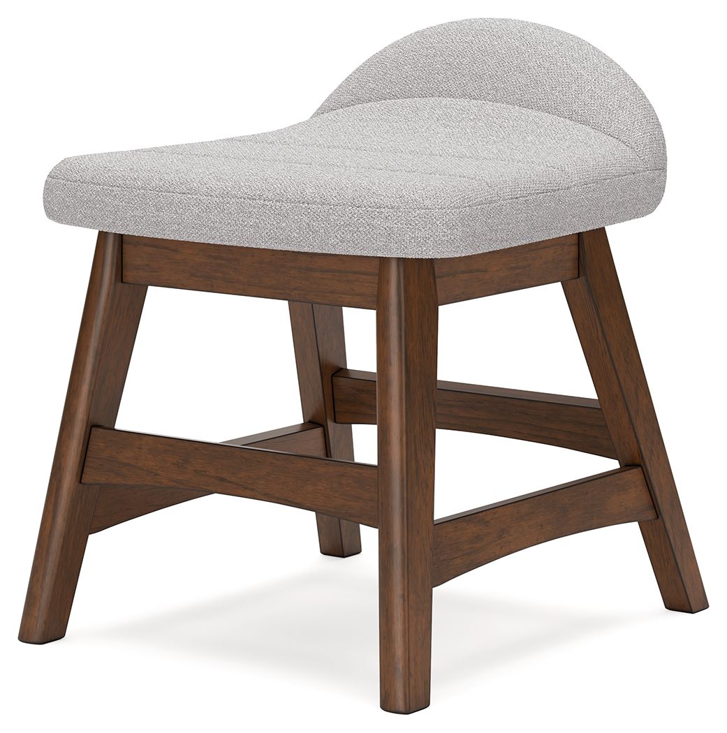 Lyncott - Light Gray / Brown - Home Office Desk Chair - Urban Living Furniture (Los Angeles, CA)