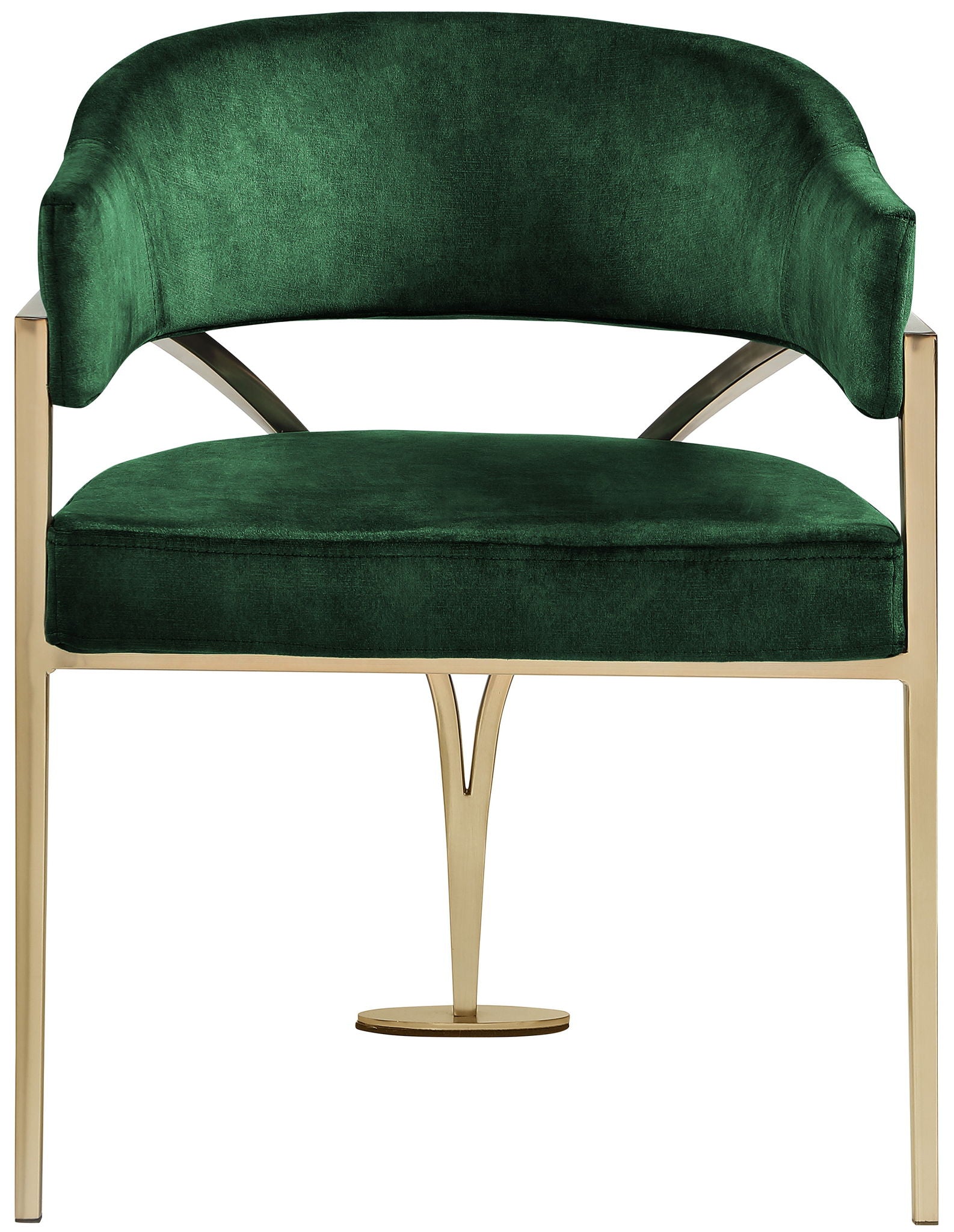 Madelyn - Dining Chair (Set of 2) - Brushed Brass - Urban Living Furniture (Los Angeles, CA)