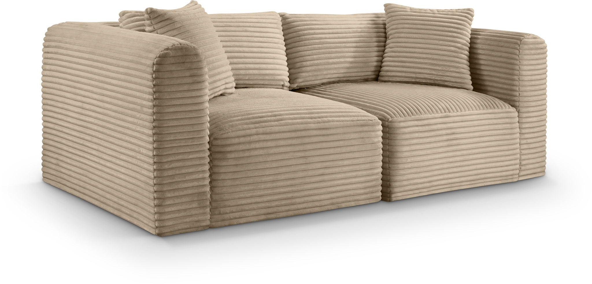 Shaggy - Fabric 2 Seat Modular Sofa - Urban Living Furniture (Los Angeles, CA)