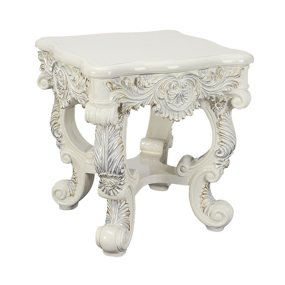 Adara - End Table - Antique White - Urban Living Furniture (Los Angeles, CA)