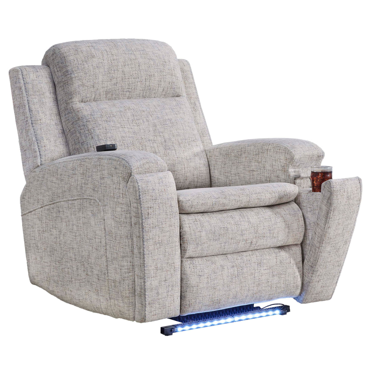 Armstrong - Power Recliner With Heat, Massage And Auto-Glide