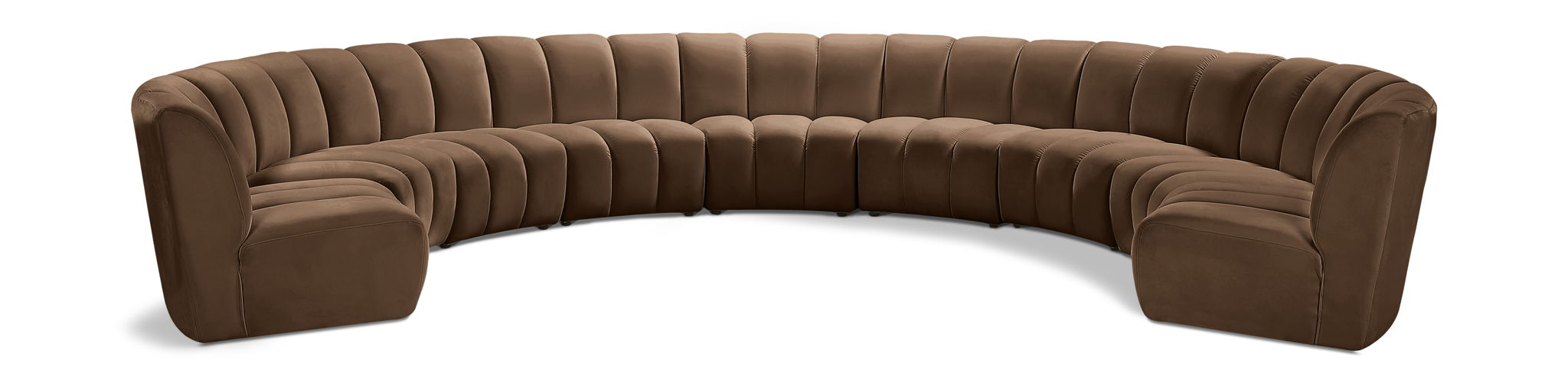 Infinity - 9 Piece Velvet Modular Sectional - Urban Living Furniture (Los Angeles, CA)