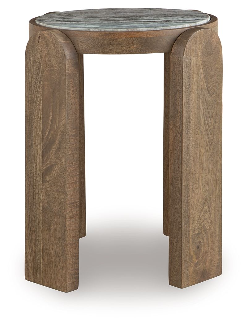 Gavrilley - Gray / White / Brown - Accent Table - Urban Living Furniture (Los Angeles, CA)