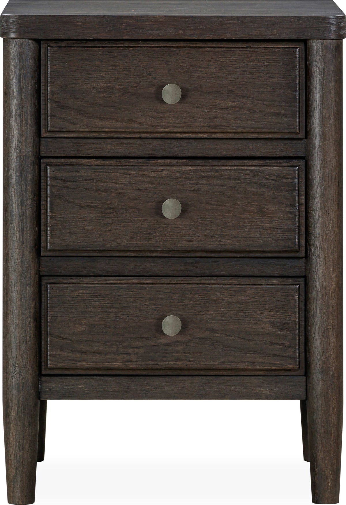 Rockport - Three Drawer Small Nightstand - Yin