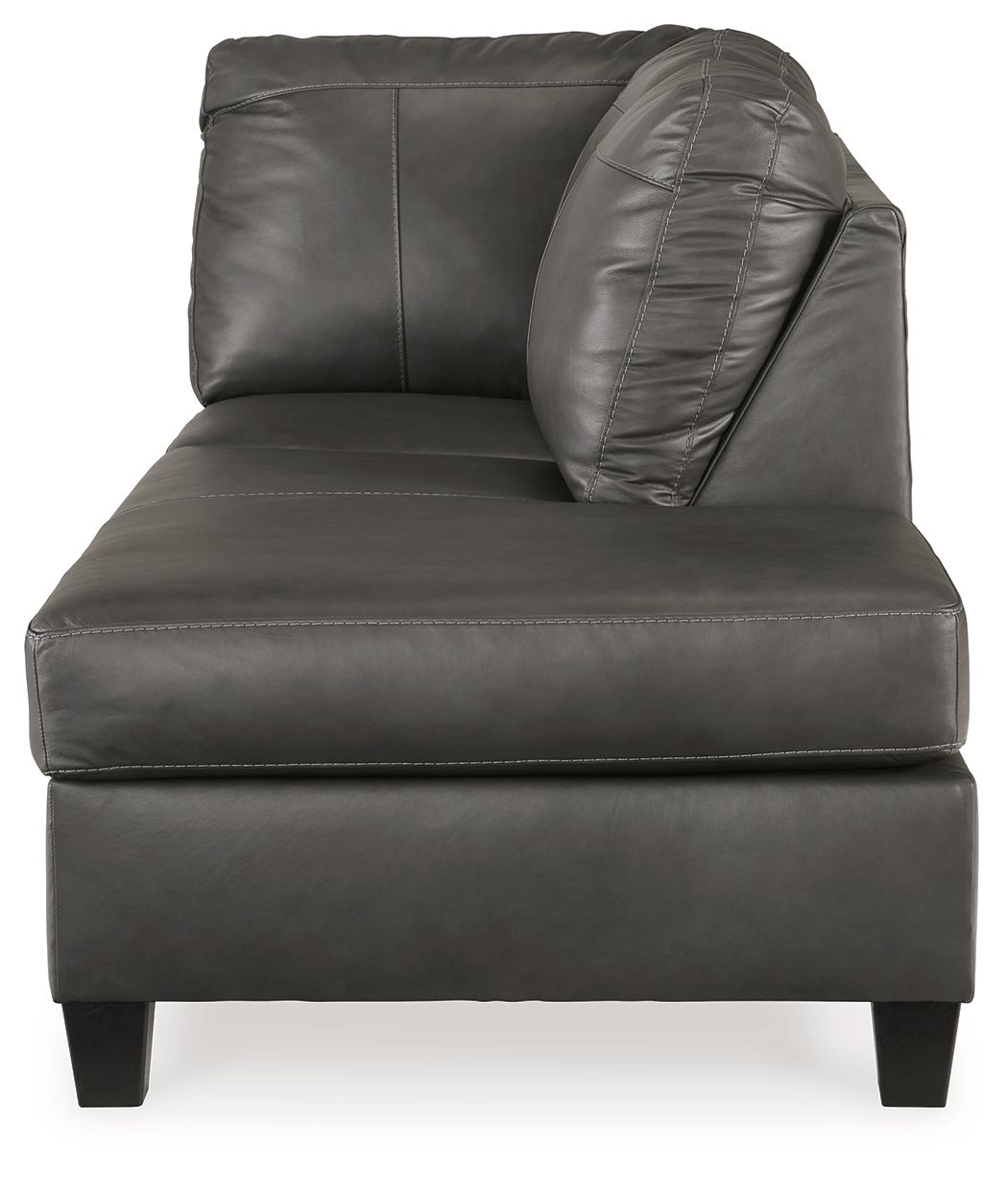 Valderno - Fog - Raf Corner Chaise - Urban Living Furniture (Los Angeles, CA)