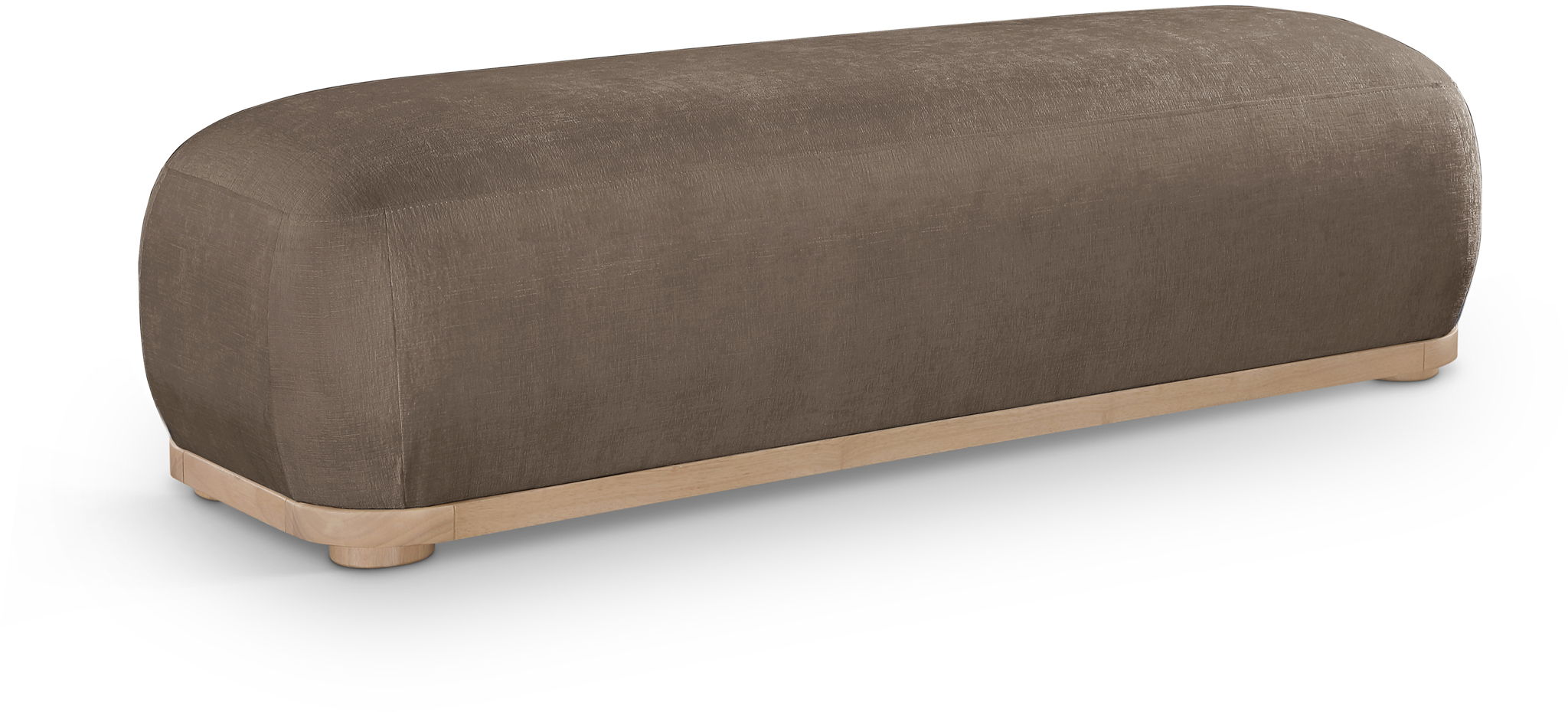 Calum - Bench - Light Brown Frame - Urban Living Furniture (Los Angeles, CA)