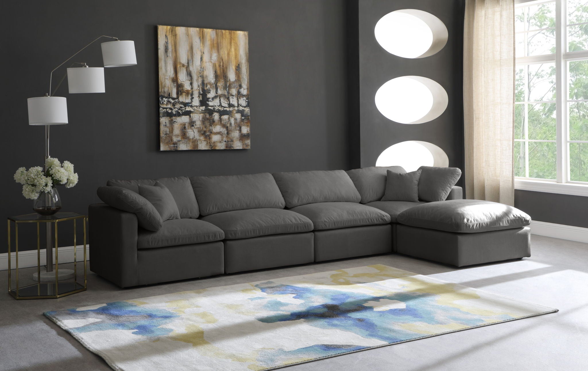 Plush - 5 Piece Modular Sectional - Urban Living Furniture (Los Angeles, CA)