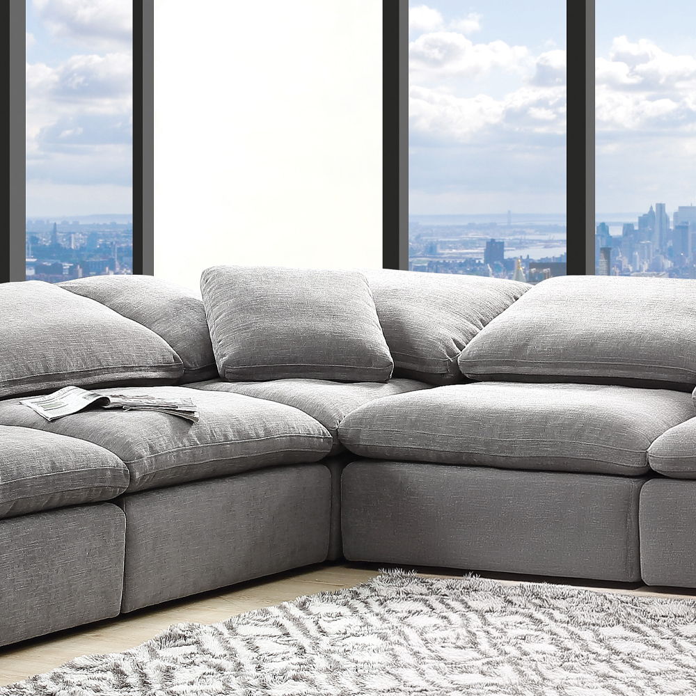 Naveen - Modular Wedge With Pillow - Urban Living Furniture (Los Angeles, CA)