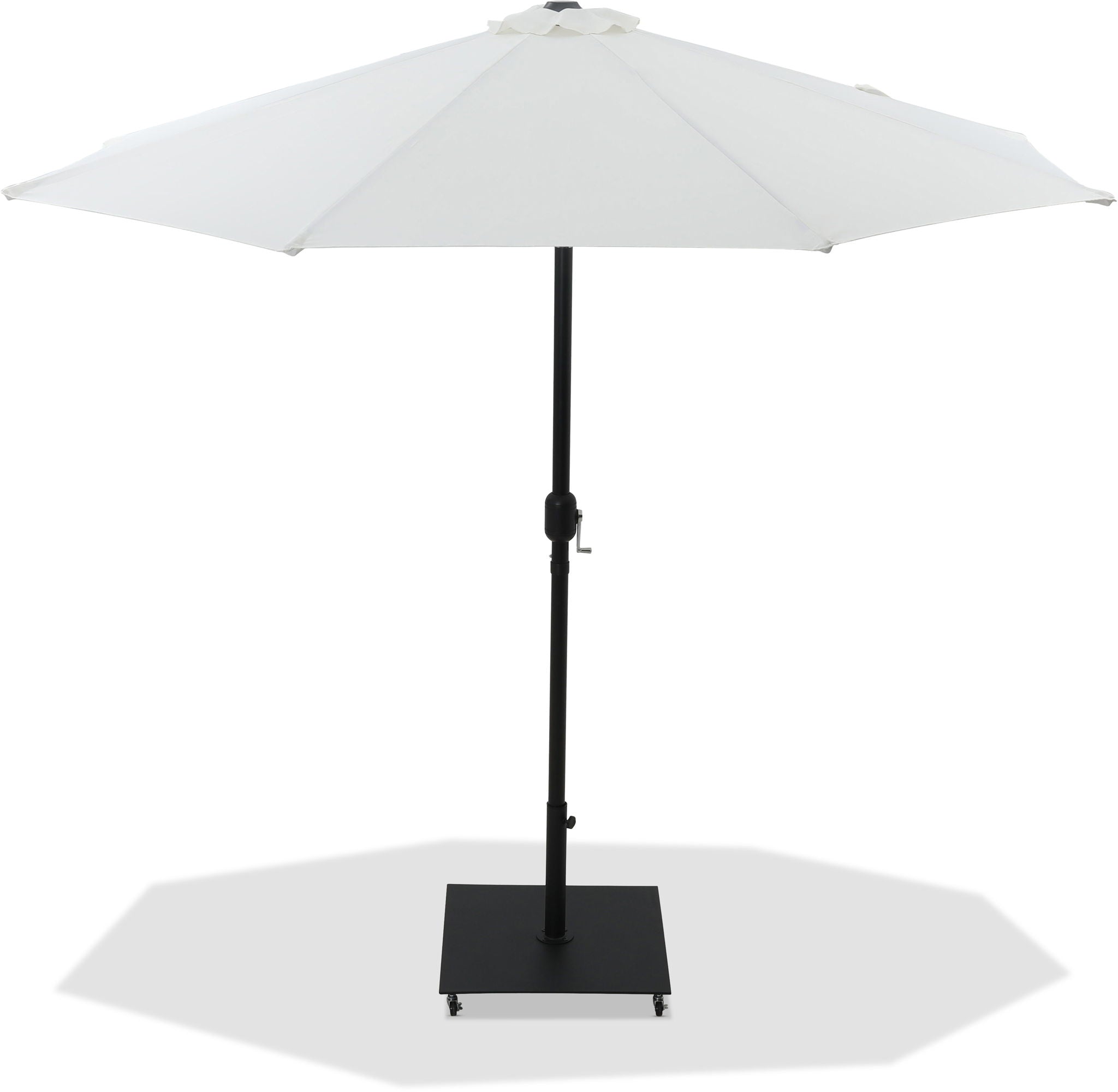Fiji - Aluminum Patio Umbrella With Square Black Base - Urban Living Furniture (Los Angeles, CA)