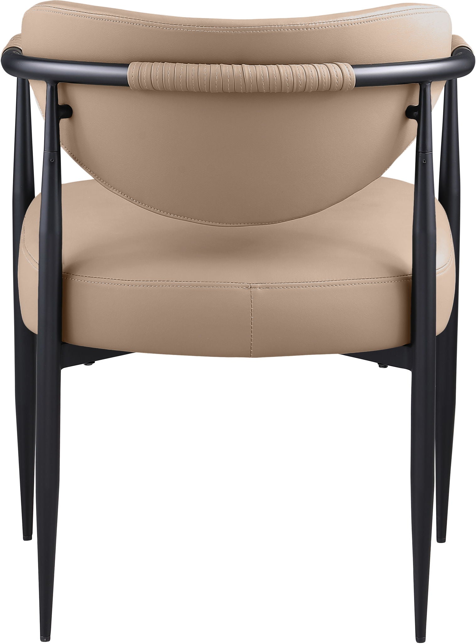 Virella - faux Leather Upholstered Dining Chair (Set of 2) - Black Base