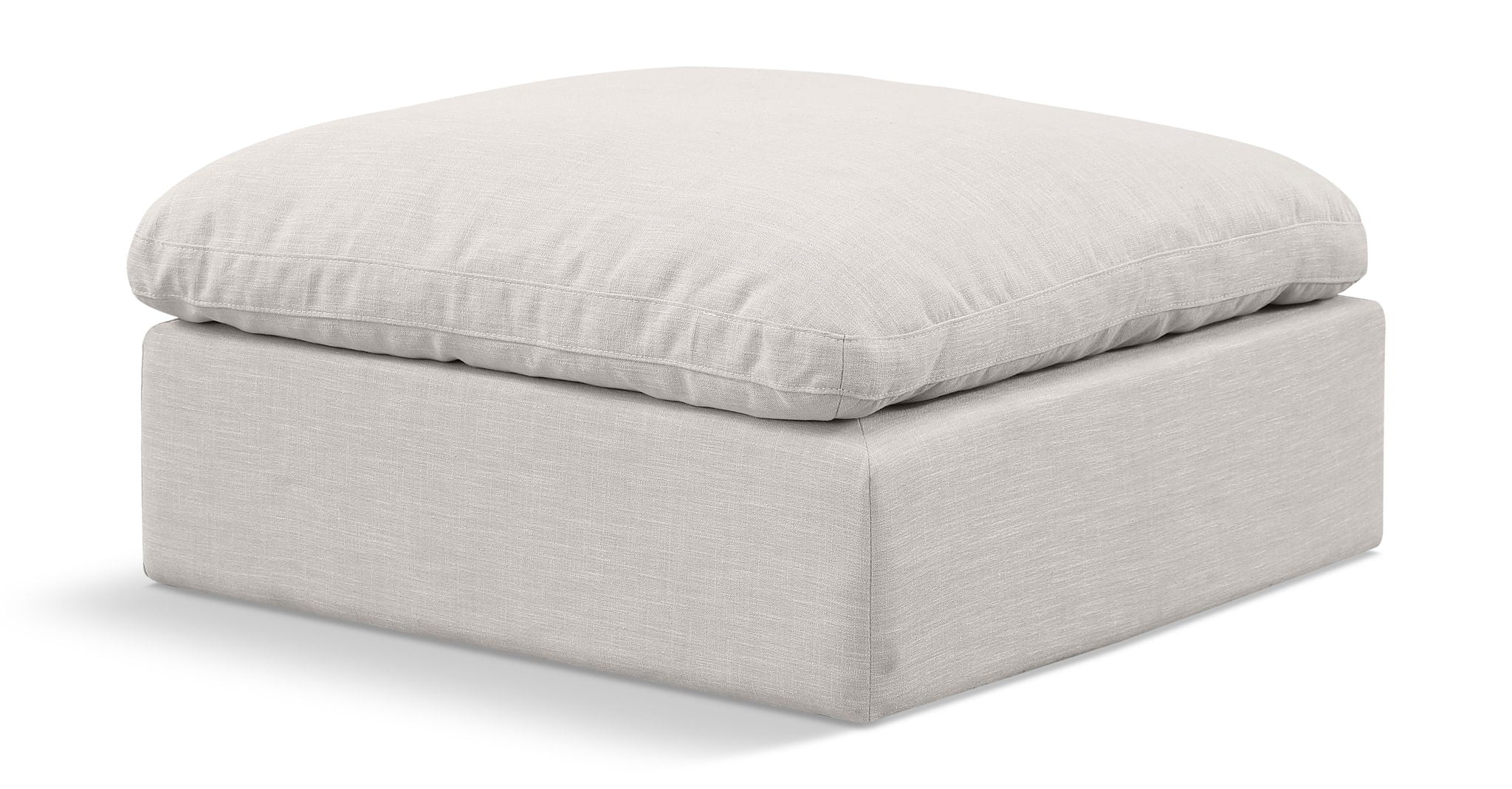 Indulge - Linen Ottoman - Urban Living Furniture (Los Angeles, CA)