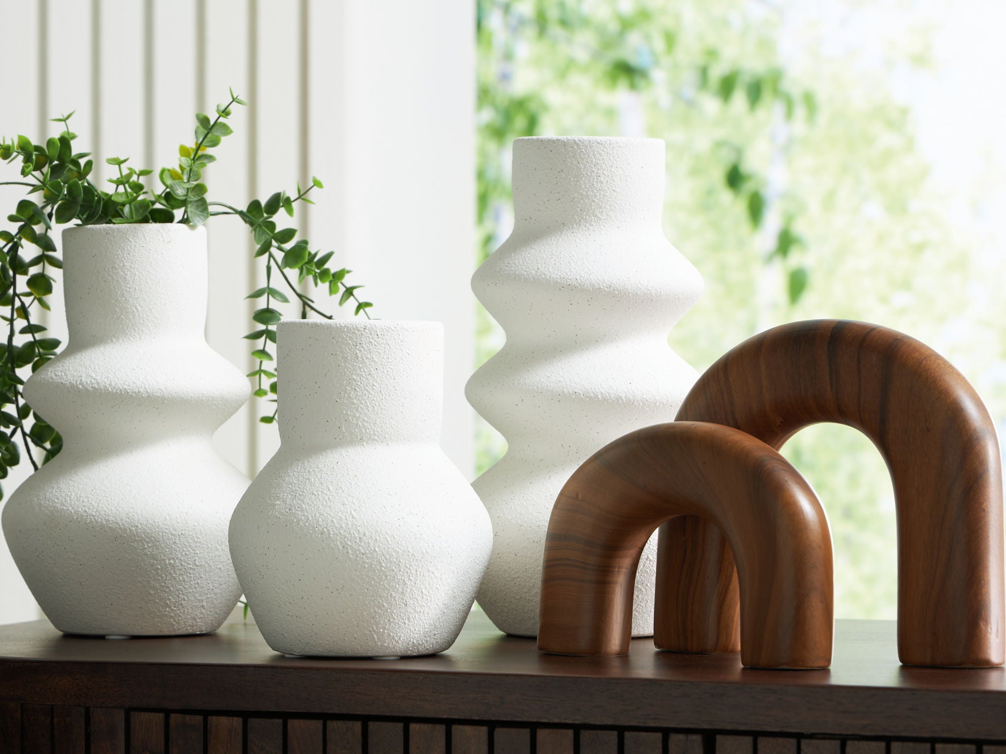 Carterworth - White / Brown - Accessory Set (Set of 5) - Urban Living Furniture (Los Angeles, CA)