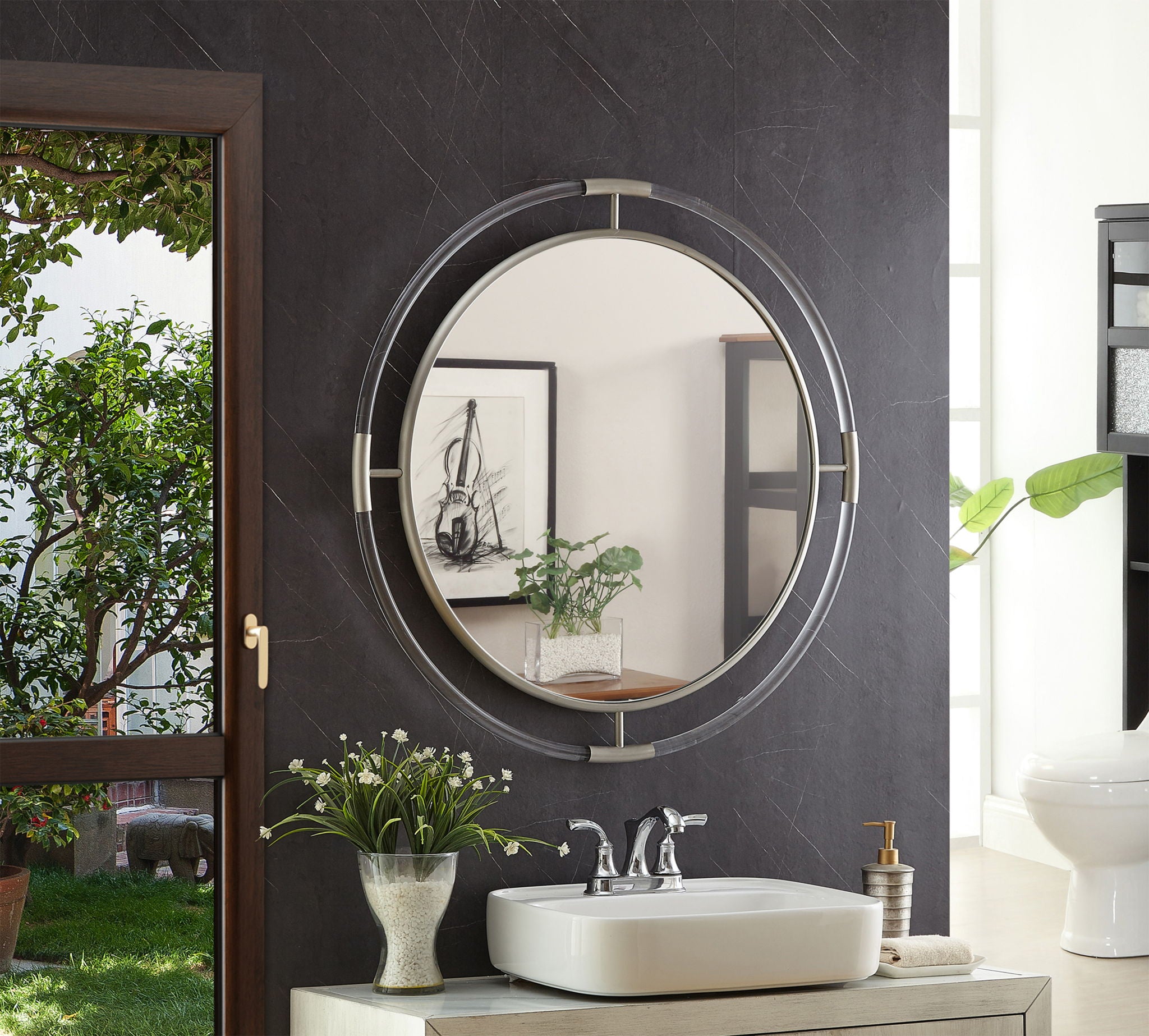 Ghost - Mirror Round - Urban Living Furniture (Los Angeles, CA)