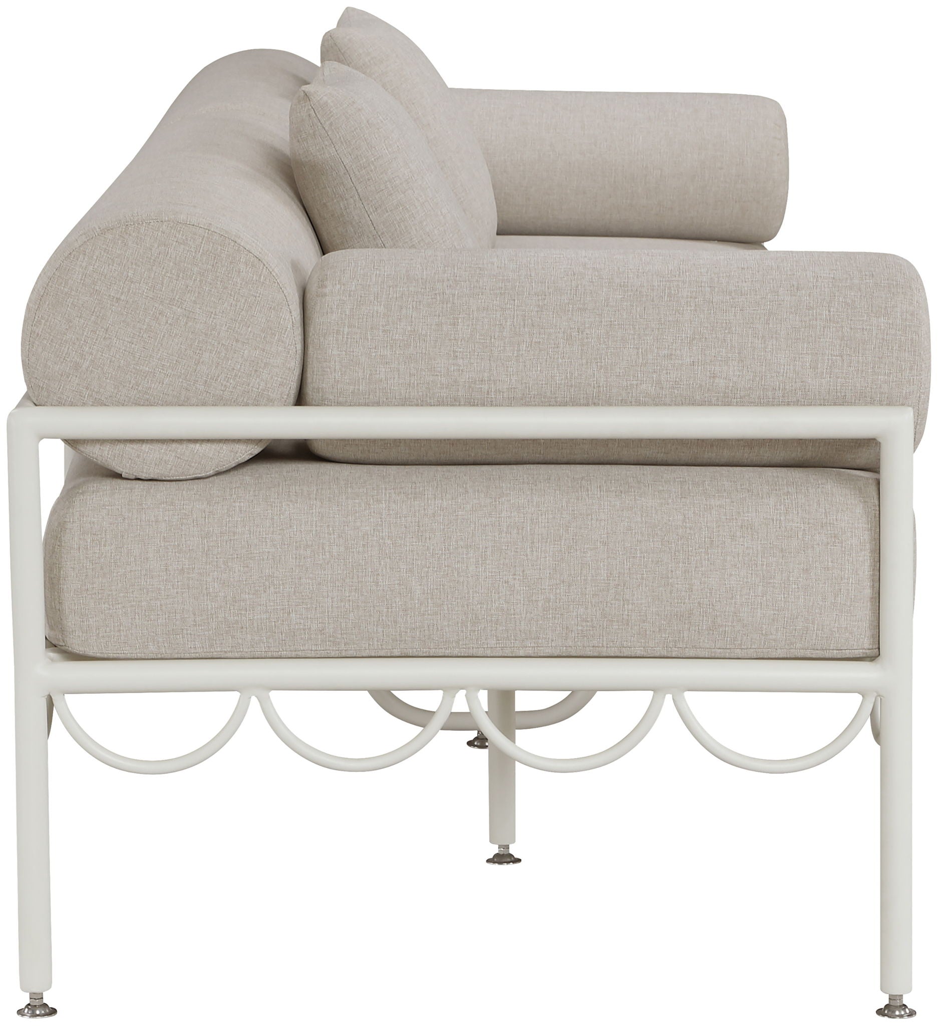 Portofino - Resilient Water Repellent Fabric 85.75" Upholstered Outdoor Patio Sofa - Urban Living Furniture (Los Angeles, CA)