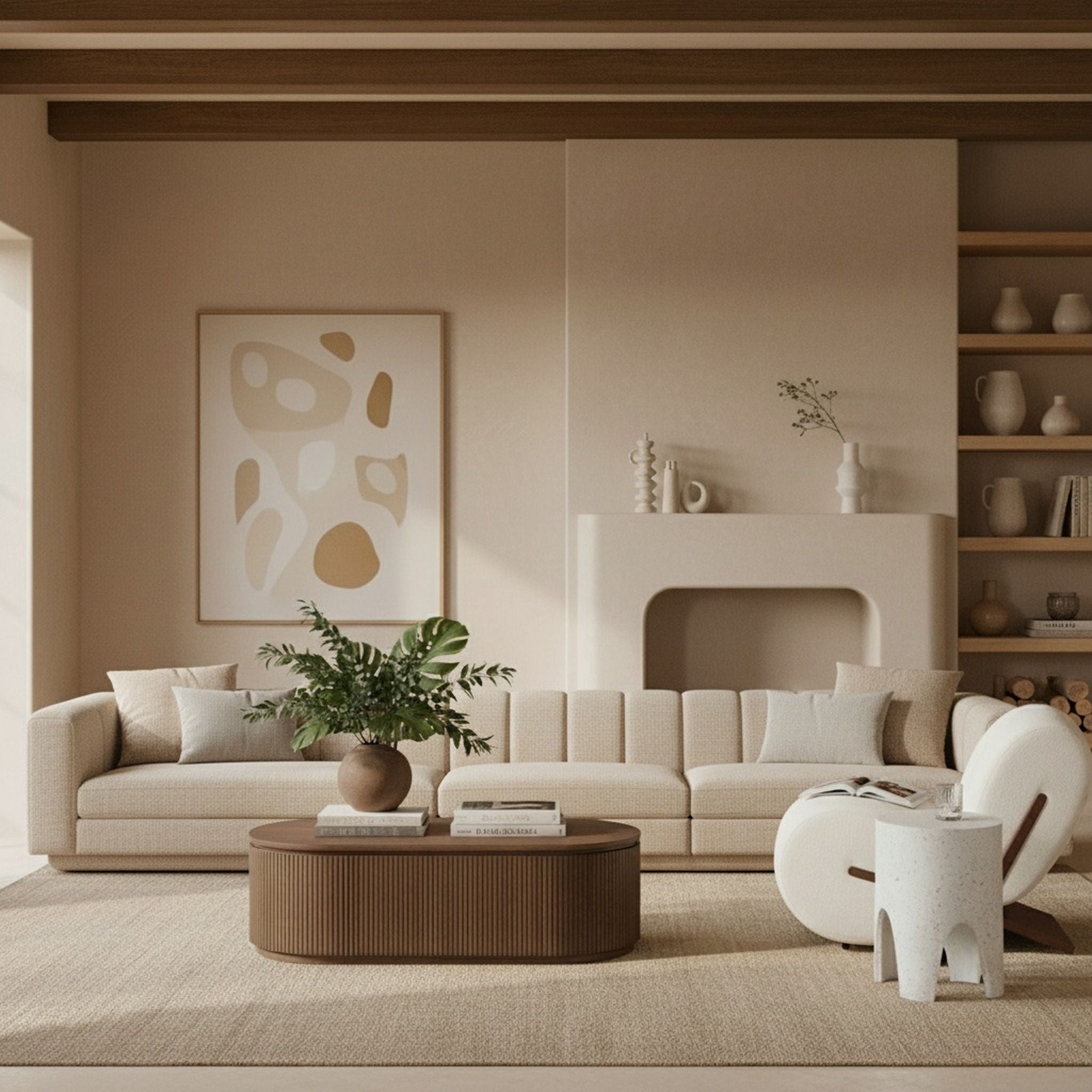 Modari - Sectional - Beige - Urban Living Furniture (Los Angeles, CA)