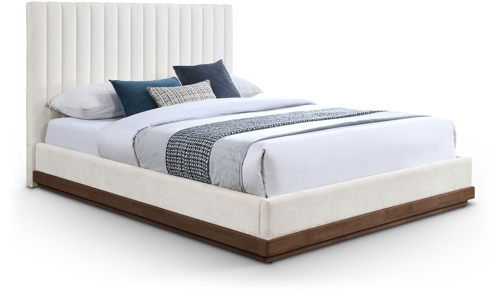 Emmet - Bed - Dark Brown Base - Urban Living Furniture (Los Angeles, CA)