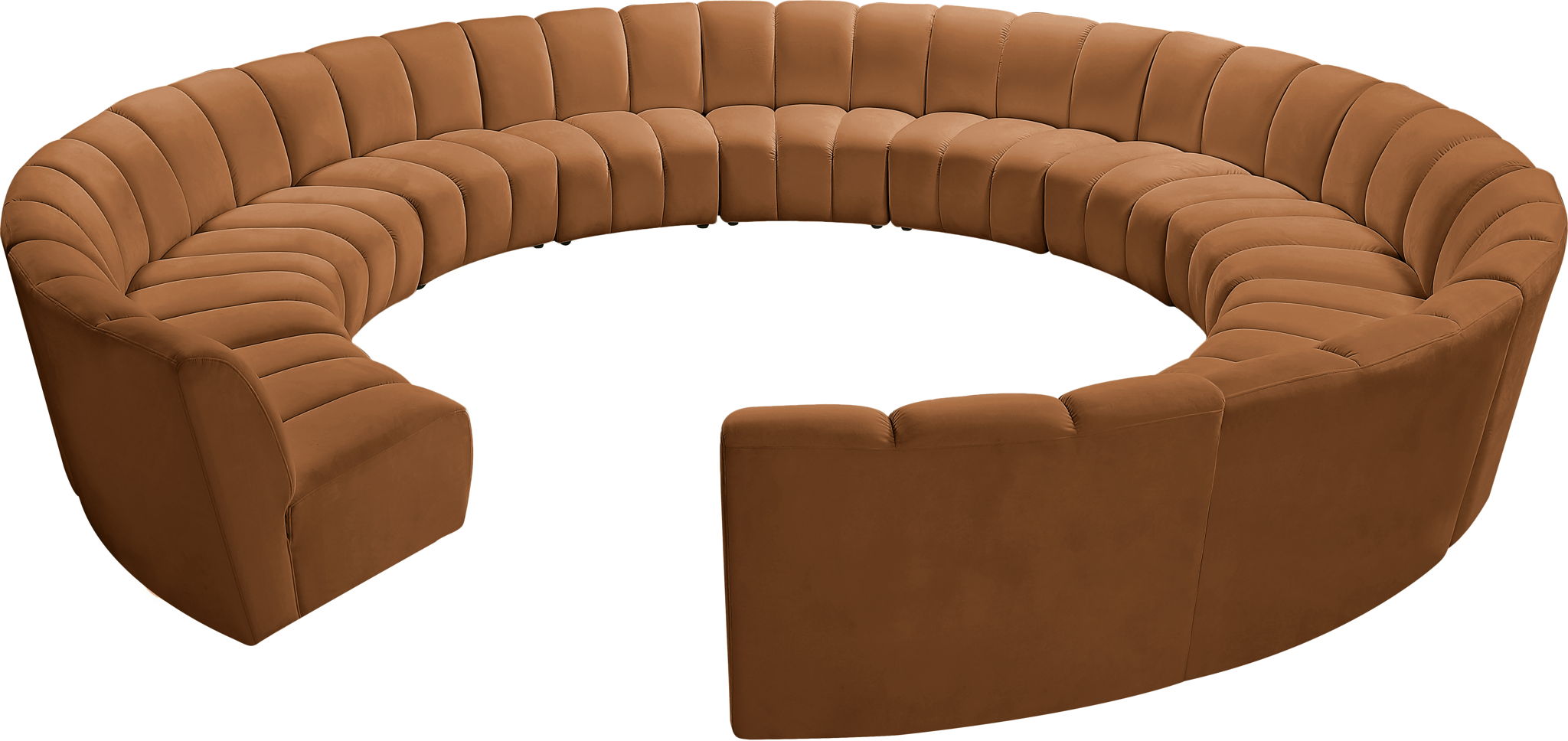 Infinity - 12 Piece Modular Sectional - Saddle - Urban Living Furniture (Los Angeles, CA)