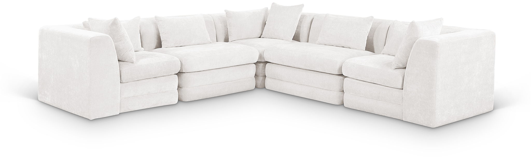Stellar - 5 Piece Upholstered Modular Sectional - Urban Living Furniture (Los Angeles, CA)