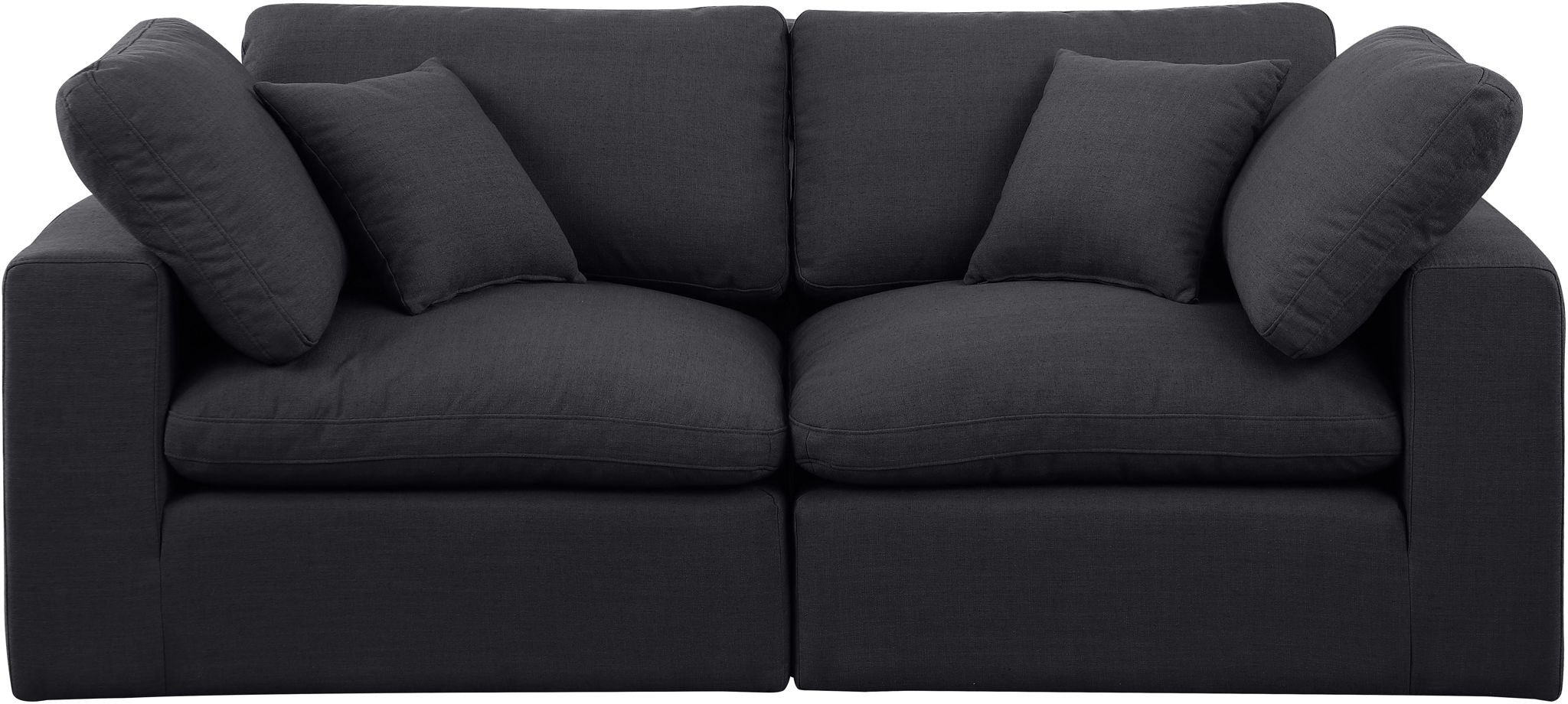 Comfy - Linen Modular Sofa 2 Seats - Urban Living Furniture (Los Angeles, CA)