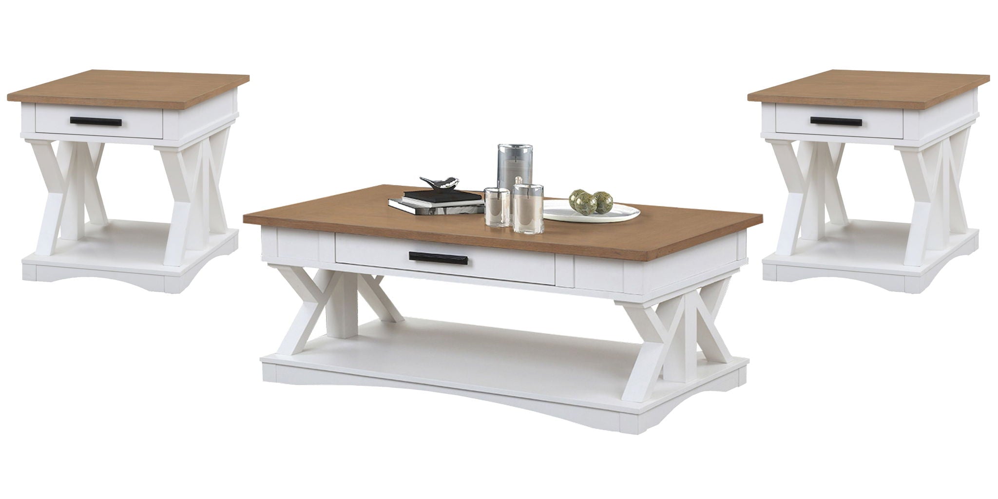 Americana Modern - Cocktail Table Set - Urban Living Furniture (Los Angeles, CA)
