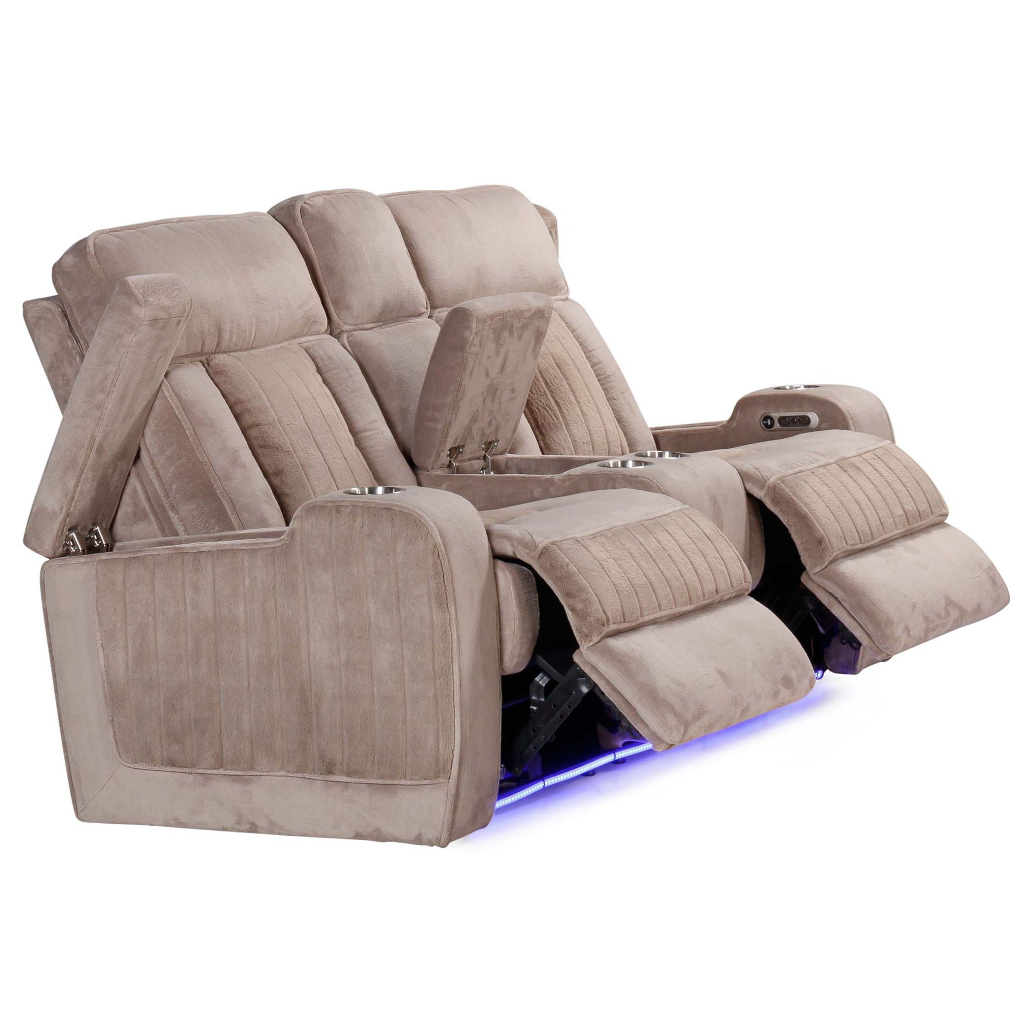 Equinox - Power Console Loveseat - Urban Living Furniture (Los Angeles, CA)