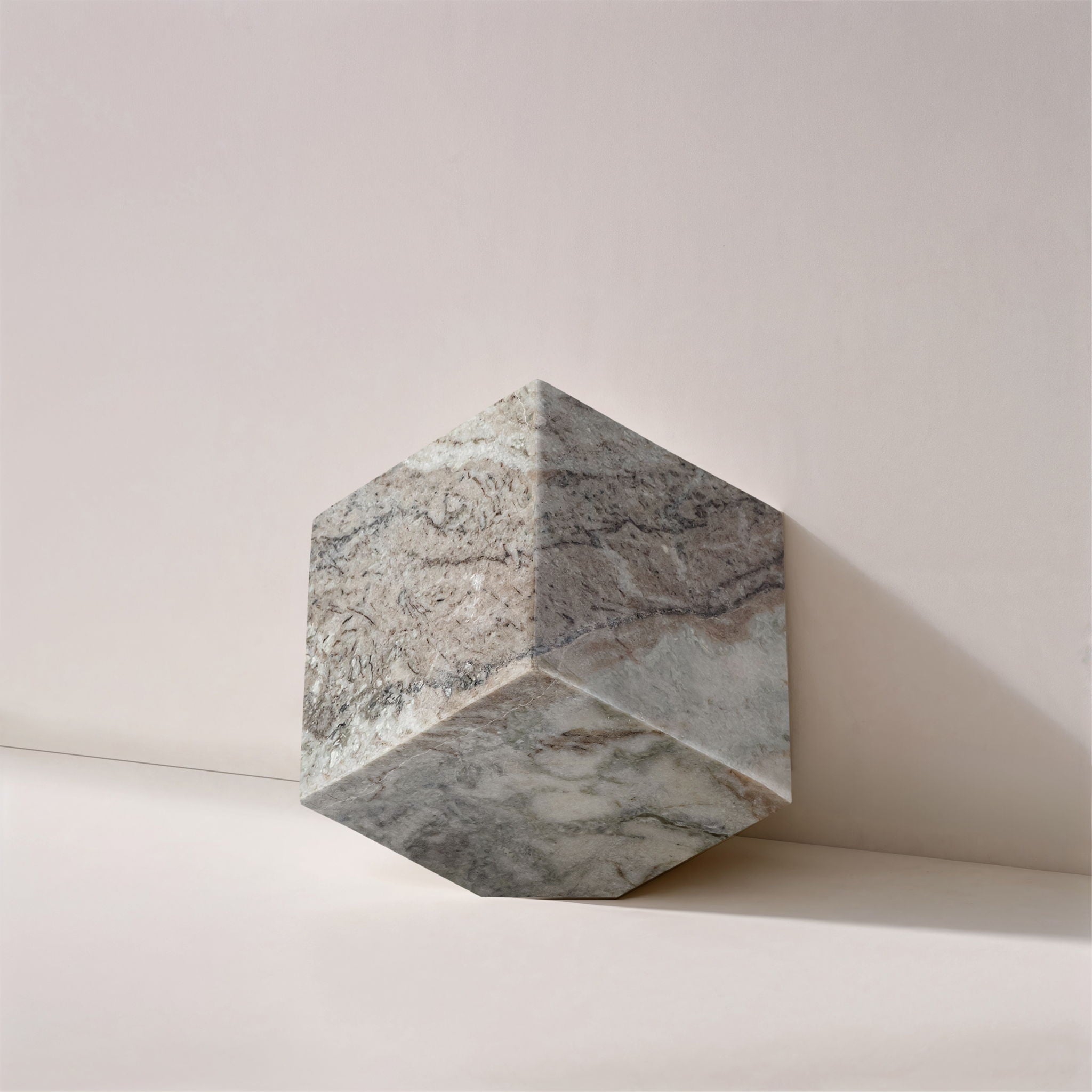 Block - Marble Decorative Cube