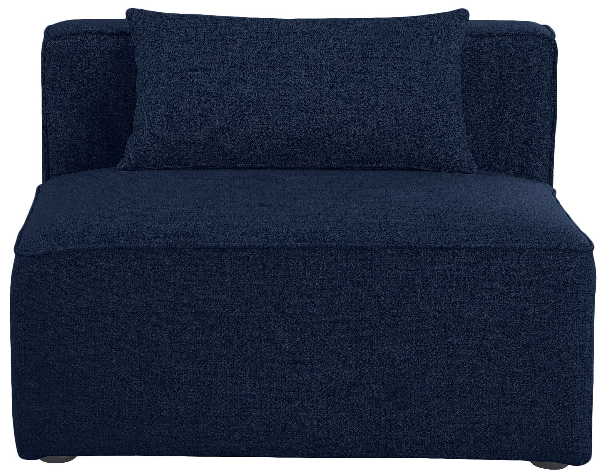 Cube - Linen Armless Chair - Urban Living Furniture (Los Angeles, CA)