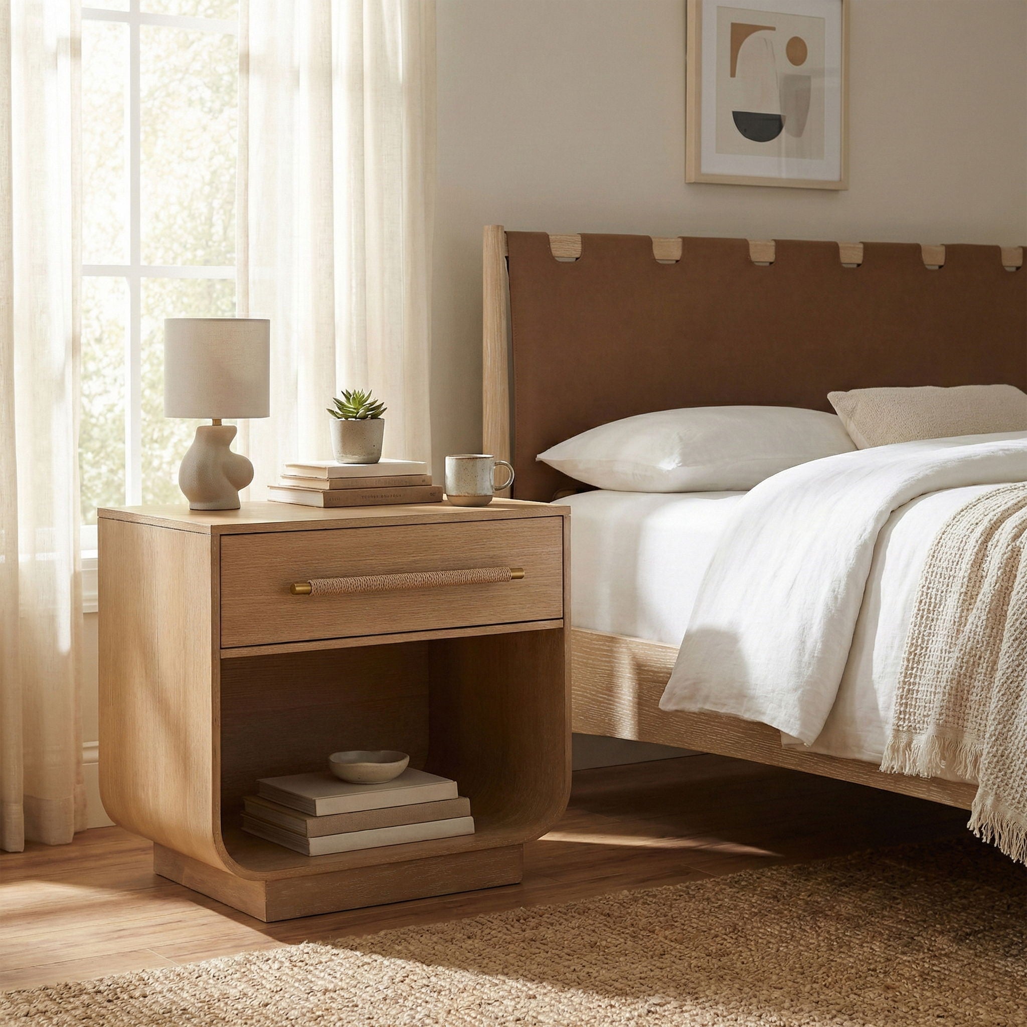 Sorell - Solid Wood Night Stand - Urban Living Furniture (Los Angeles, CA)
