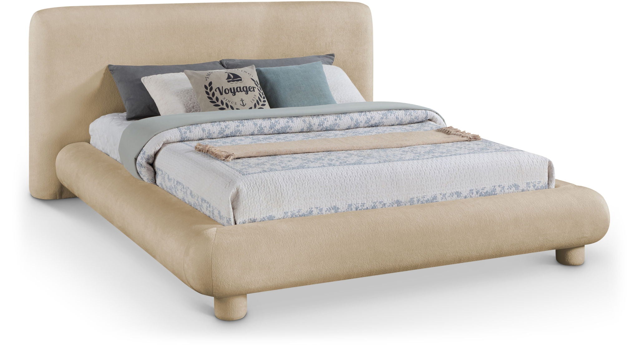 Blair - Chenille Upholstered Bed - Urban Living Furniture (Los Angeles, CA)