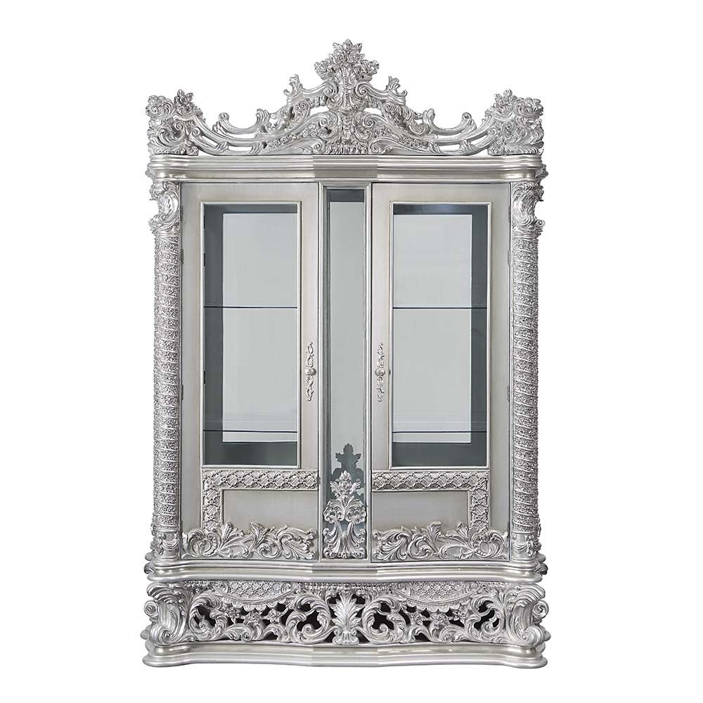 Valkyrie - Curio - Antique Platinum - Urban Living Furniture (Los Angeles, CA)
