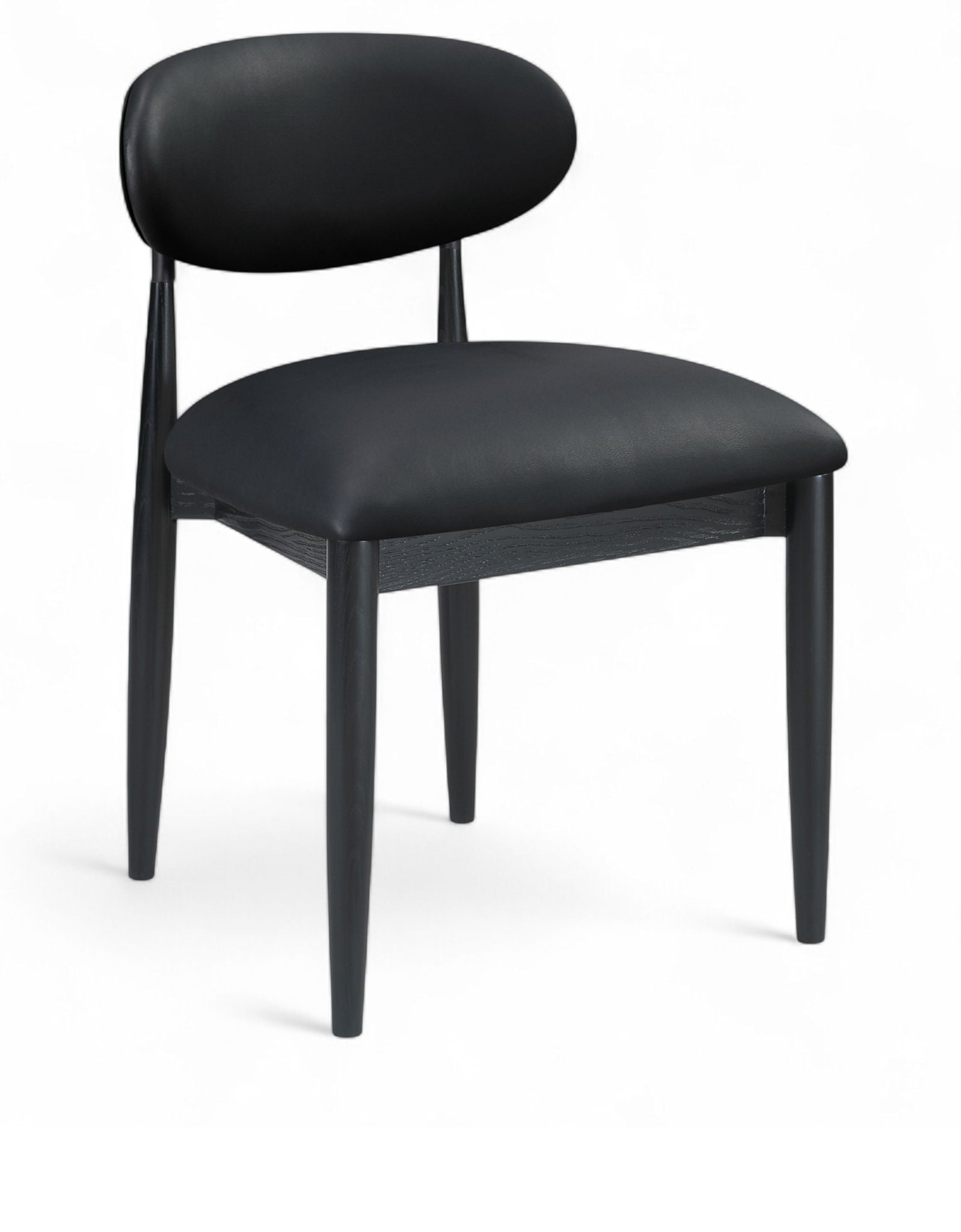 Riccio - Side Chair (Set of 2) - Black Frame - Urban Living Furniture (Los Angeles, CA)
