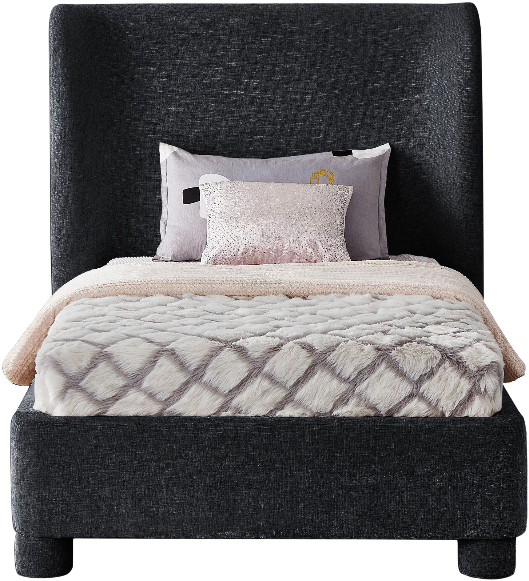 Penny - Chenille Fabric Bed - Urban Living Furniture (Los Angeles, CA)