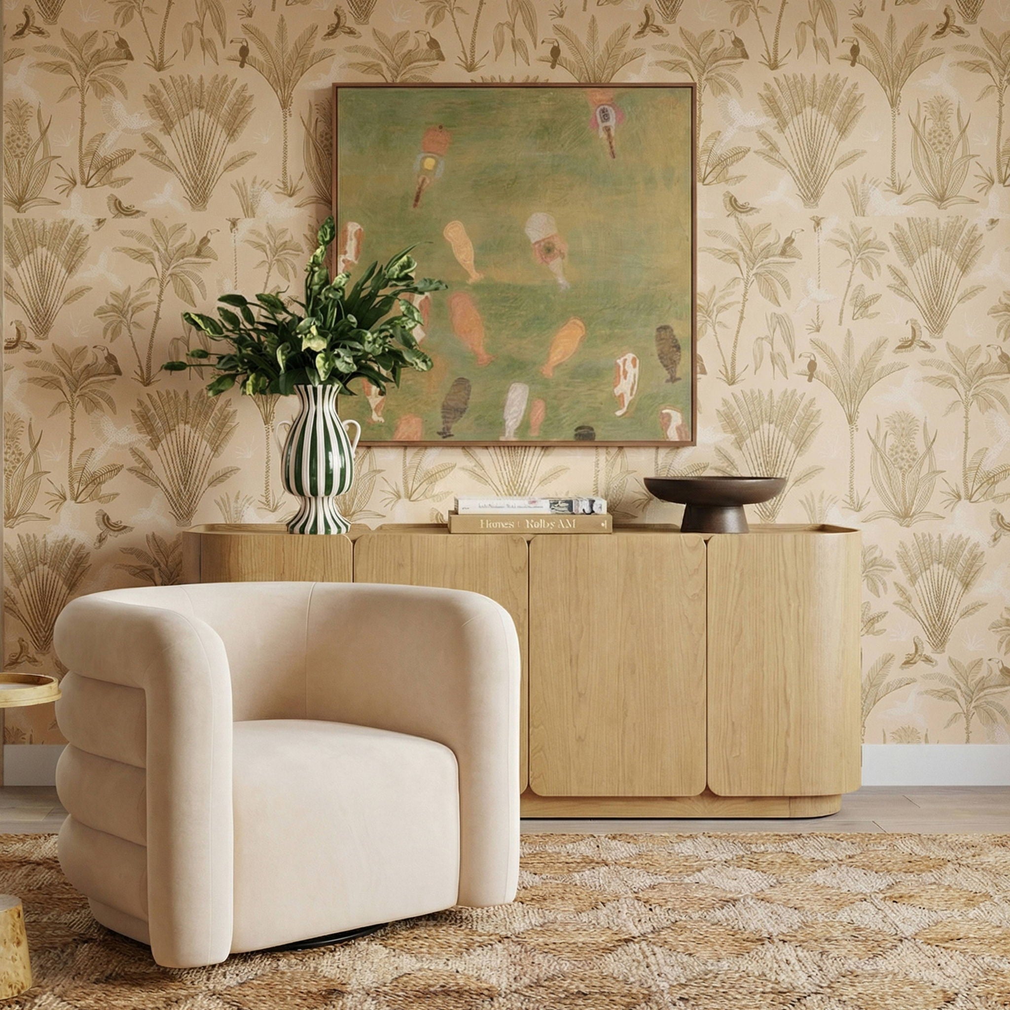 Curves - Velvet Swivel Accent Chair - Urban Living Furniture (Los Angeles, CA)