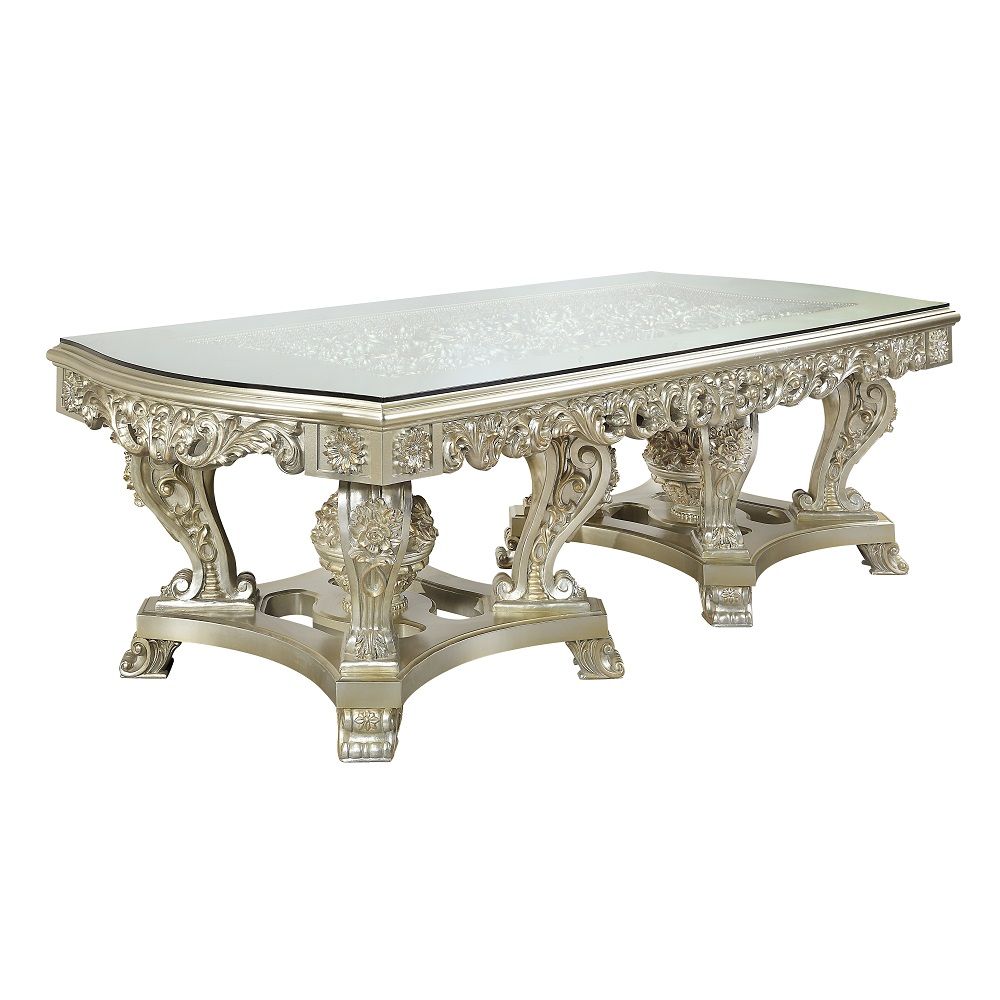 Sorina - Dining Table - Antique Gold - Urban Living Furniture (Los Angeles, CA)