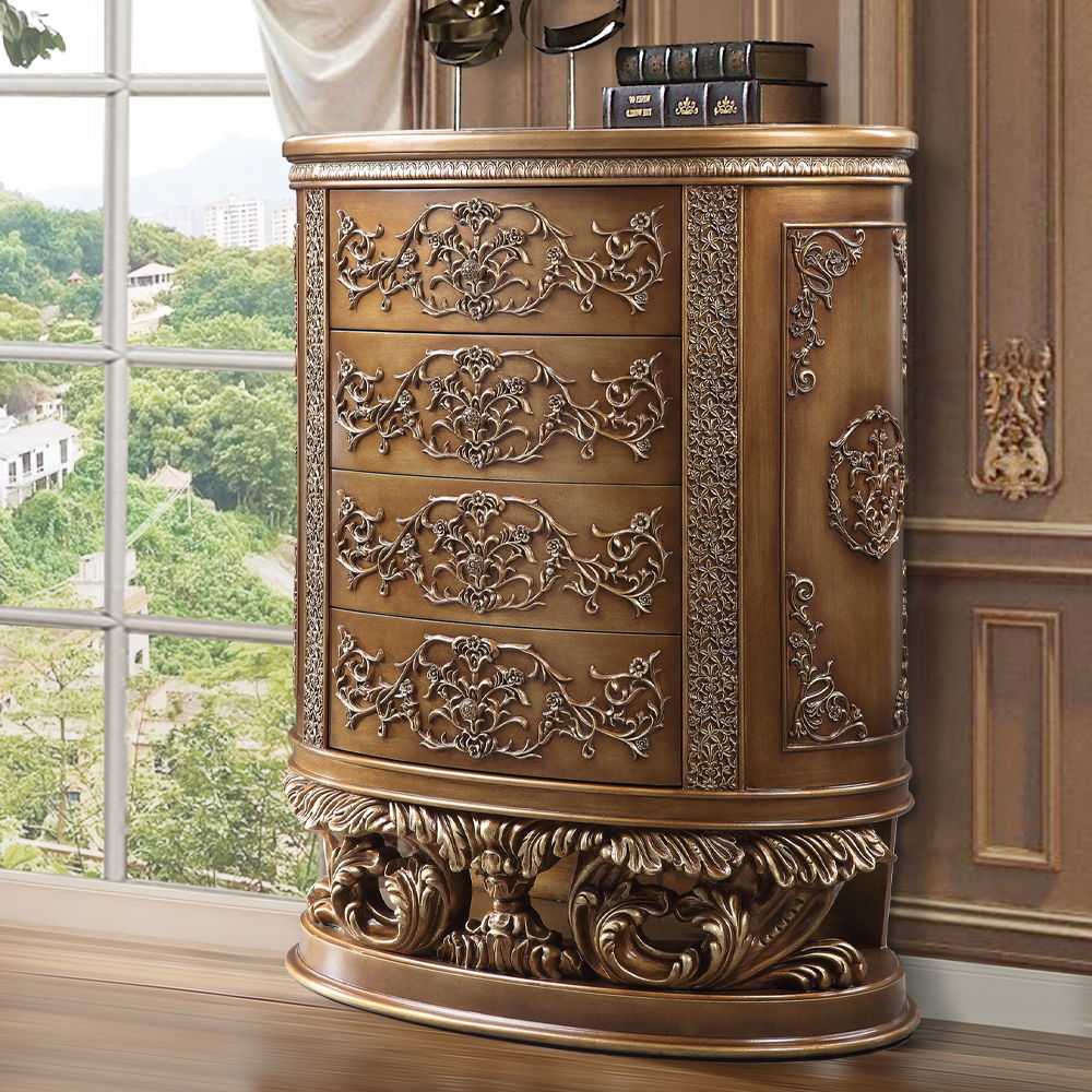 Constantine - Chest - Brown & Gold - Urban Living Furniture (Los Angeles, CA)