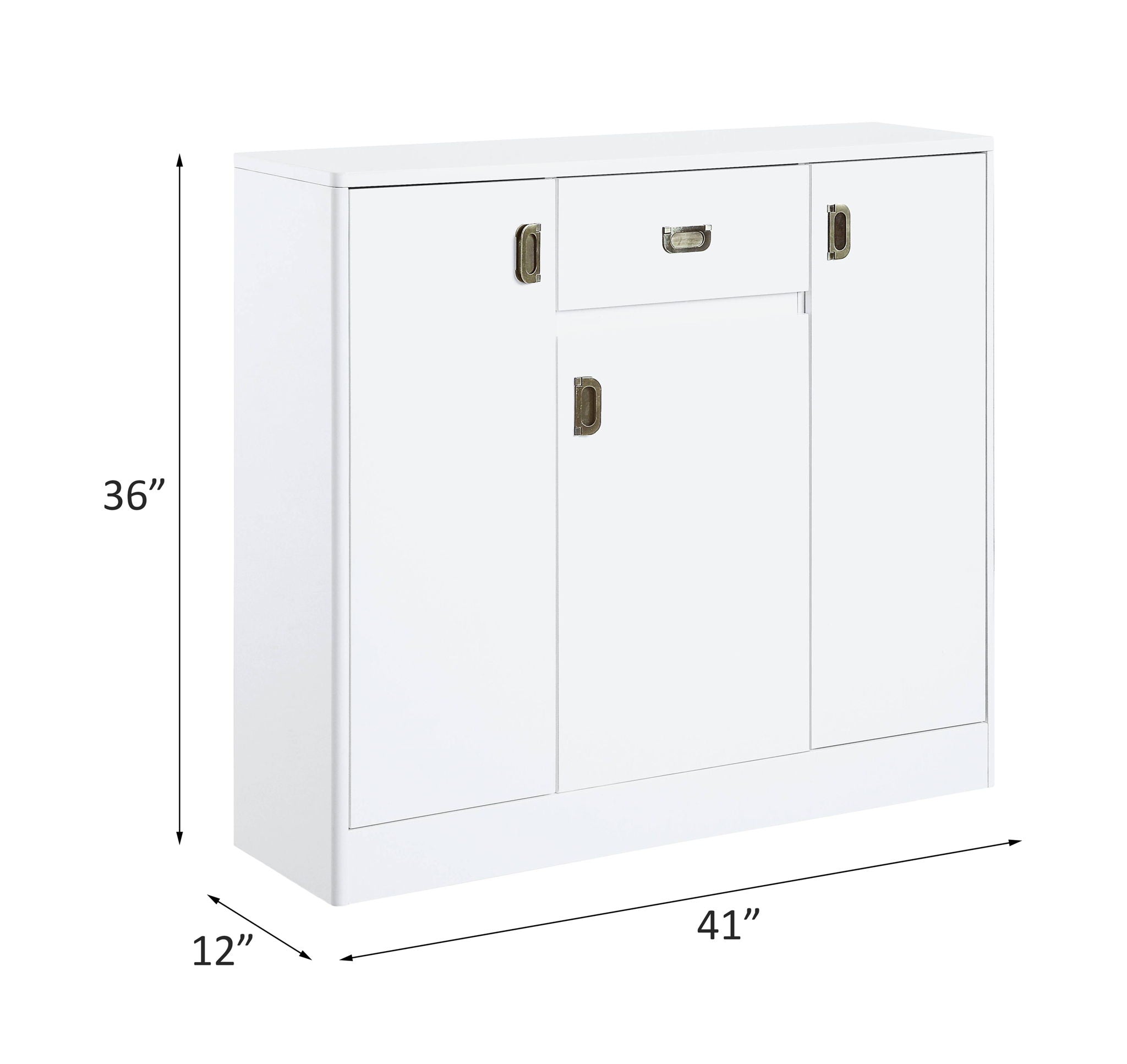 Pagan - Server - White High Gloss - Urban Living Furniture (Los Angeles, CA)